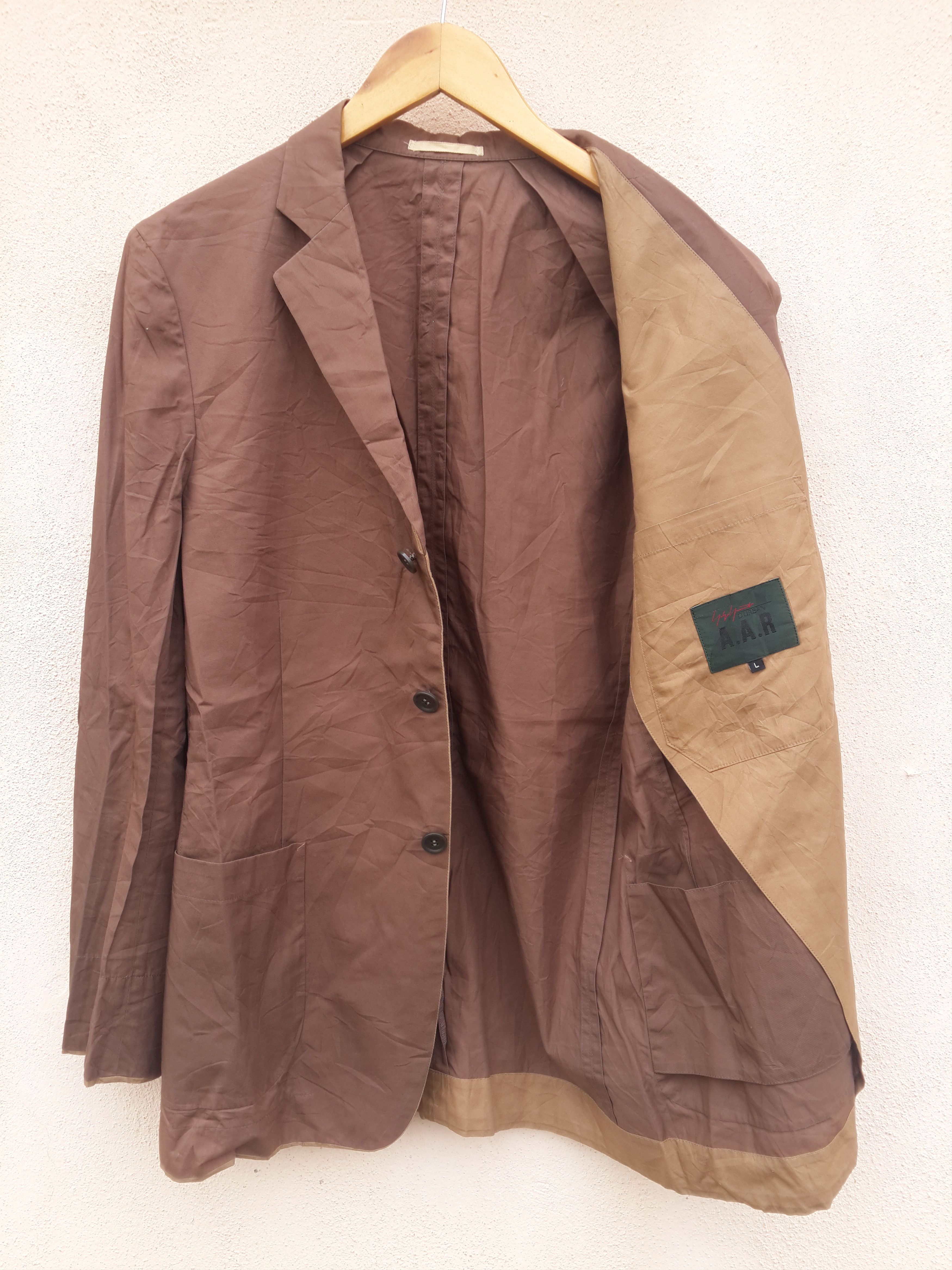 Yohji Yamamoto A.A.R x Durban x YOHJI YAMAMOTO Relaxed Casual Blazer Size 38R - 1 Thumbnail