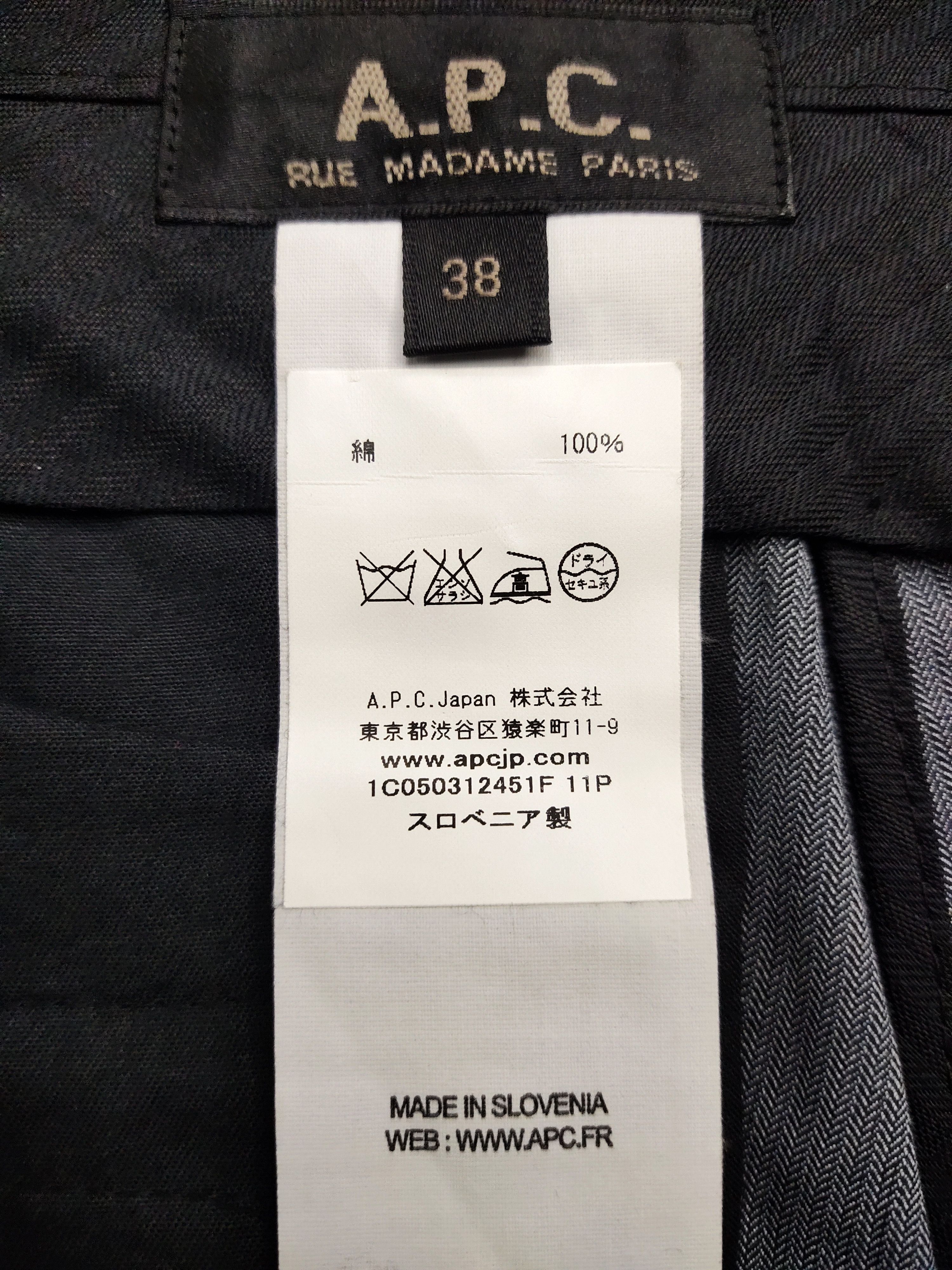 A.P.C. A.P.C Front Flip Pocket Casual Pants Size US 31 - 7 Thumbnail