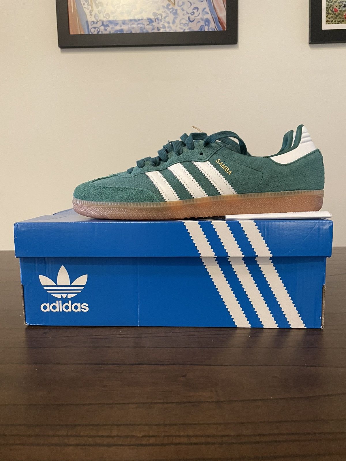 Adidas Samba OG 9.5 Size US 9.5 / EU 42-43 - 2 Thumbnail