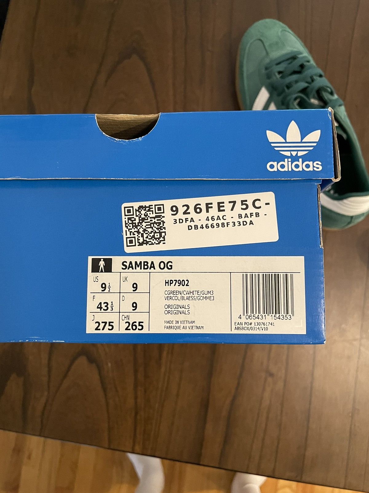 Adidas Samba OG 9.5 Size US 9.5 / EU 42-43 - 9 Thumbnail