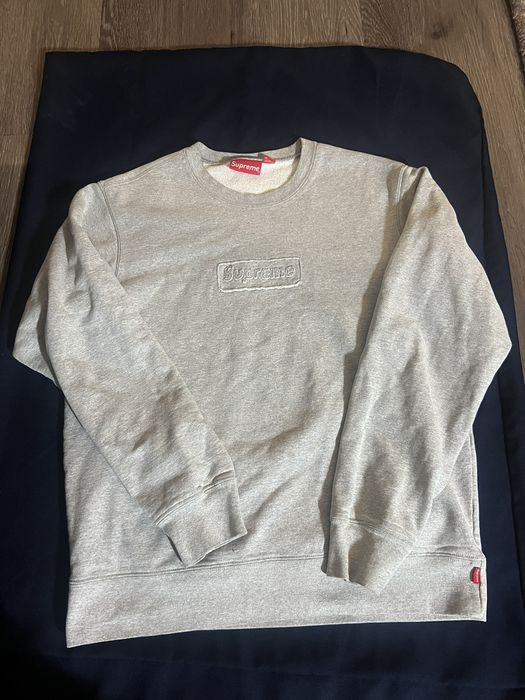 Supreme Supreme Cutout Logo Crewneck | Grailed