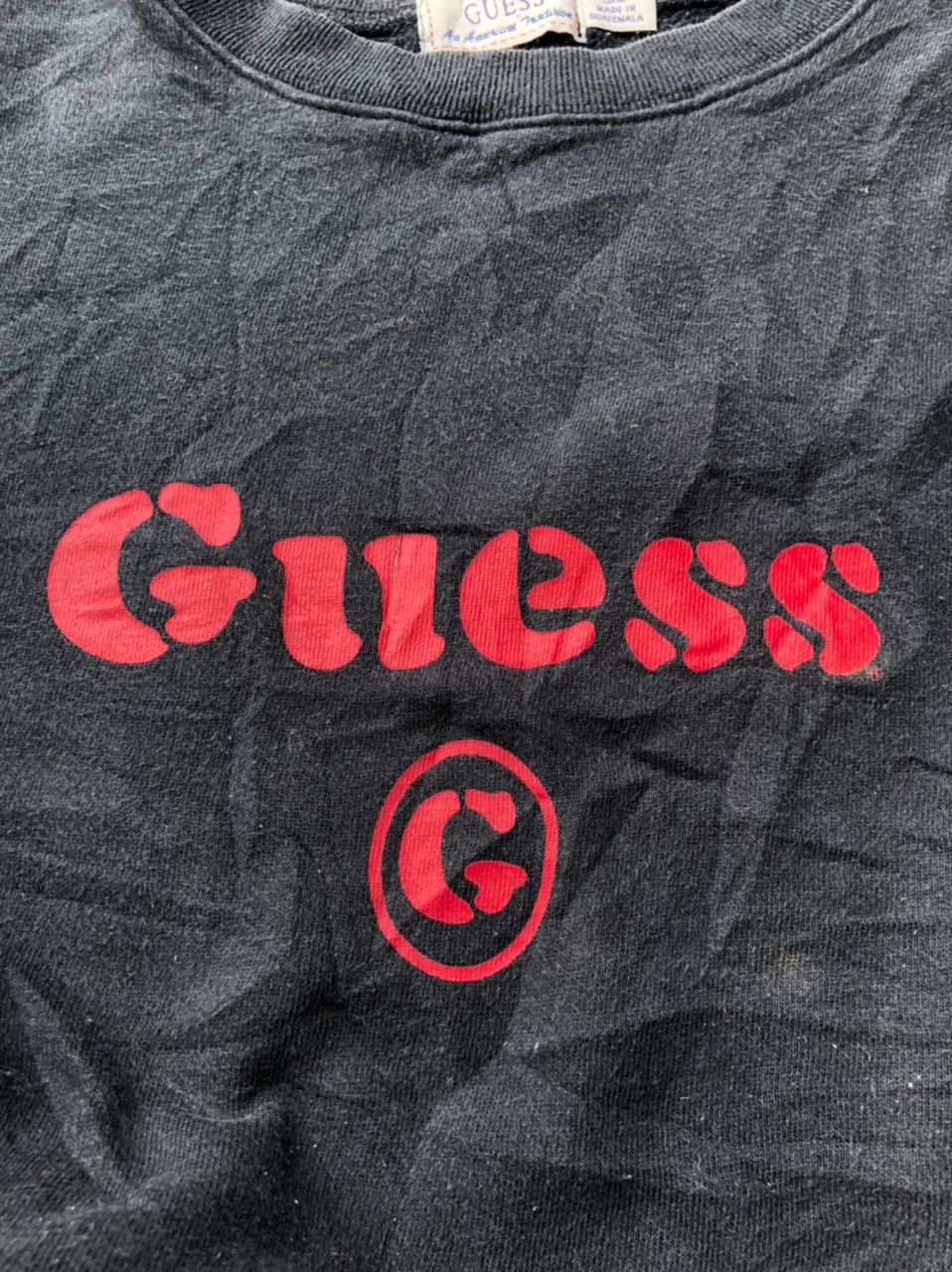 Guess × Vintage Guess Spellout Sweatshirt Size US M / EU 48-50 / 2 - 2 Thumbnail