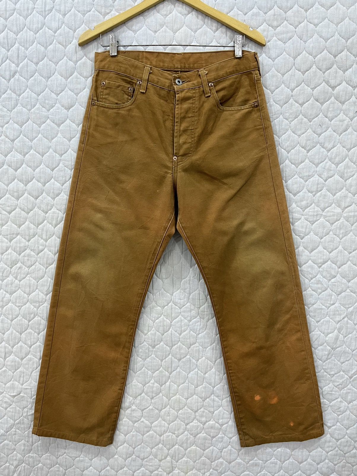 Levi's (Hh). VINTAGE LEVIS BIG E BUCKLE BACK LOT 704 Size US 31 - 4 Thumbnail