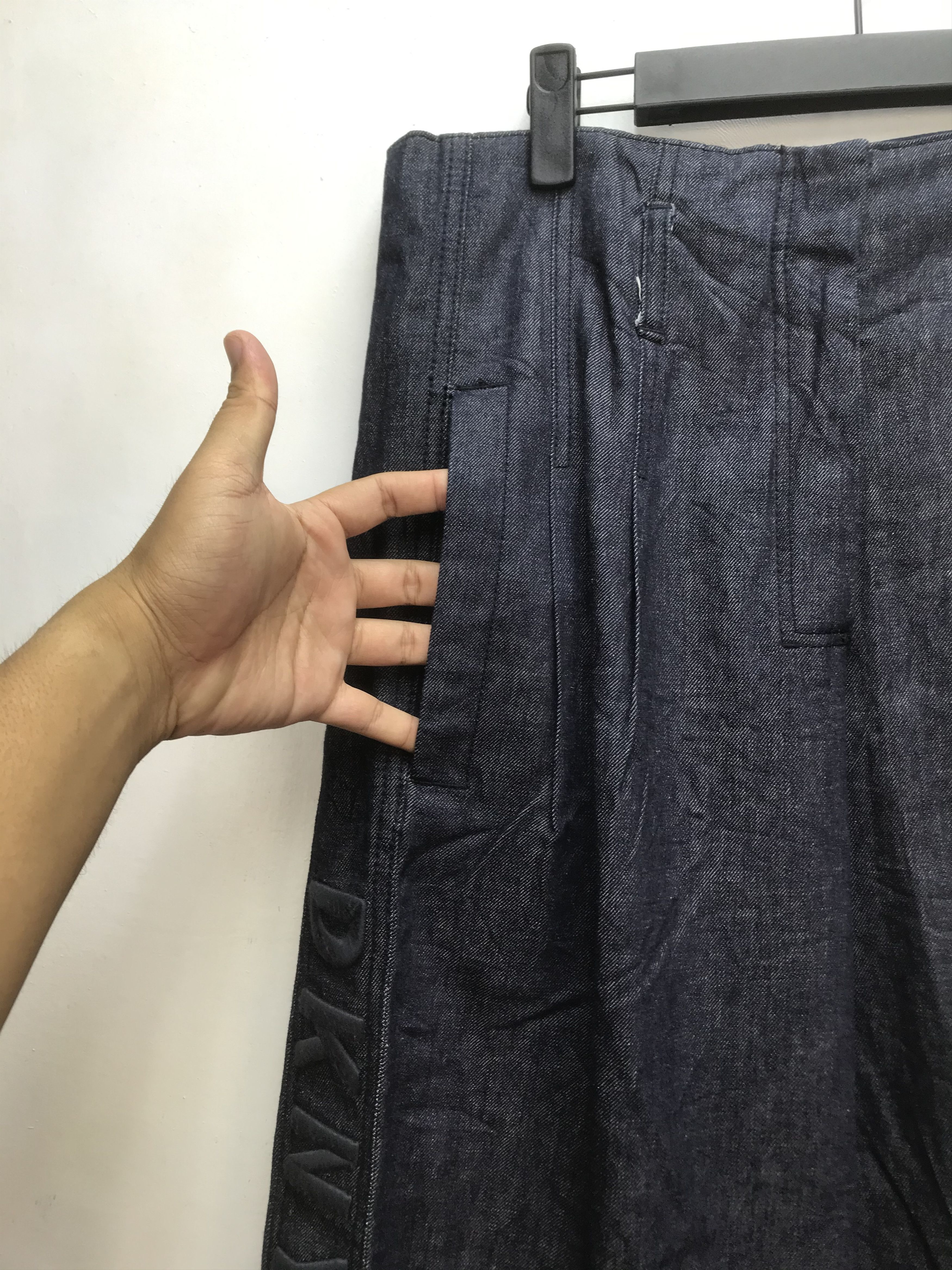 DKNY DKNY Wide Leg and Baggy Spellout Pant Size US 34 / EU 50 - 5 Thumbnail