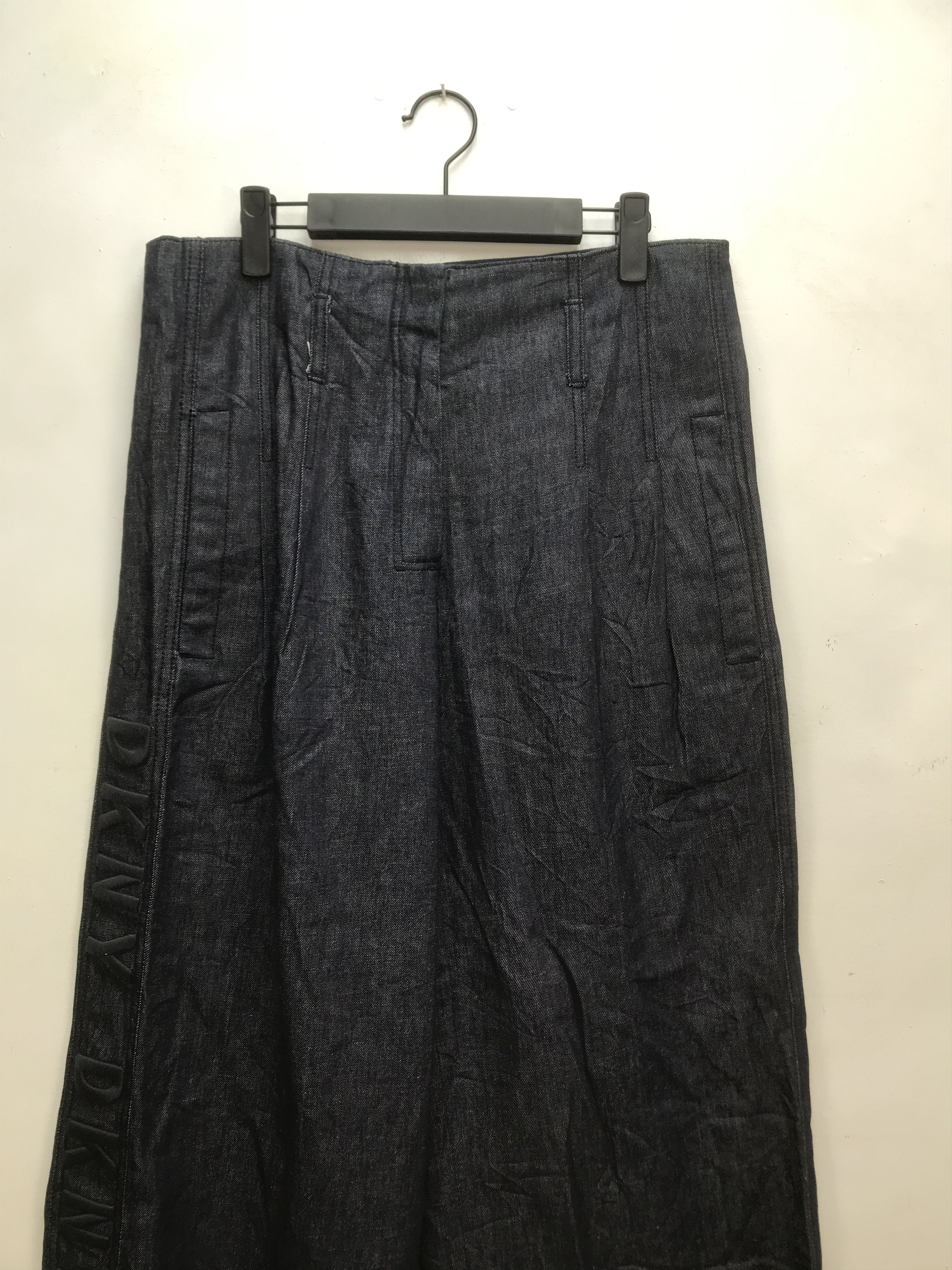 DKNY DKNY Wide Leg and Baggy Spellout Pant Size US 34 / EU 50 - 4 Thumbnail