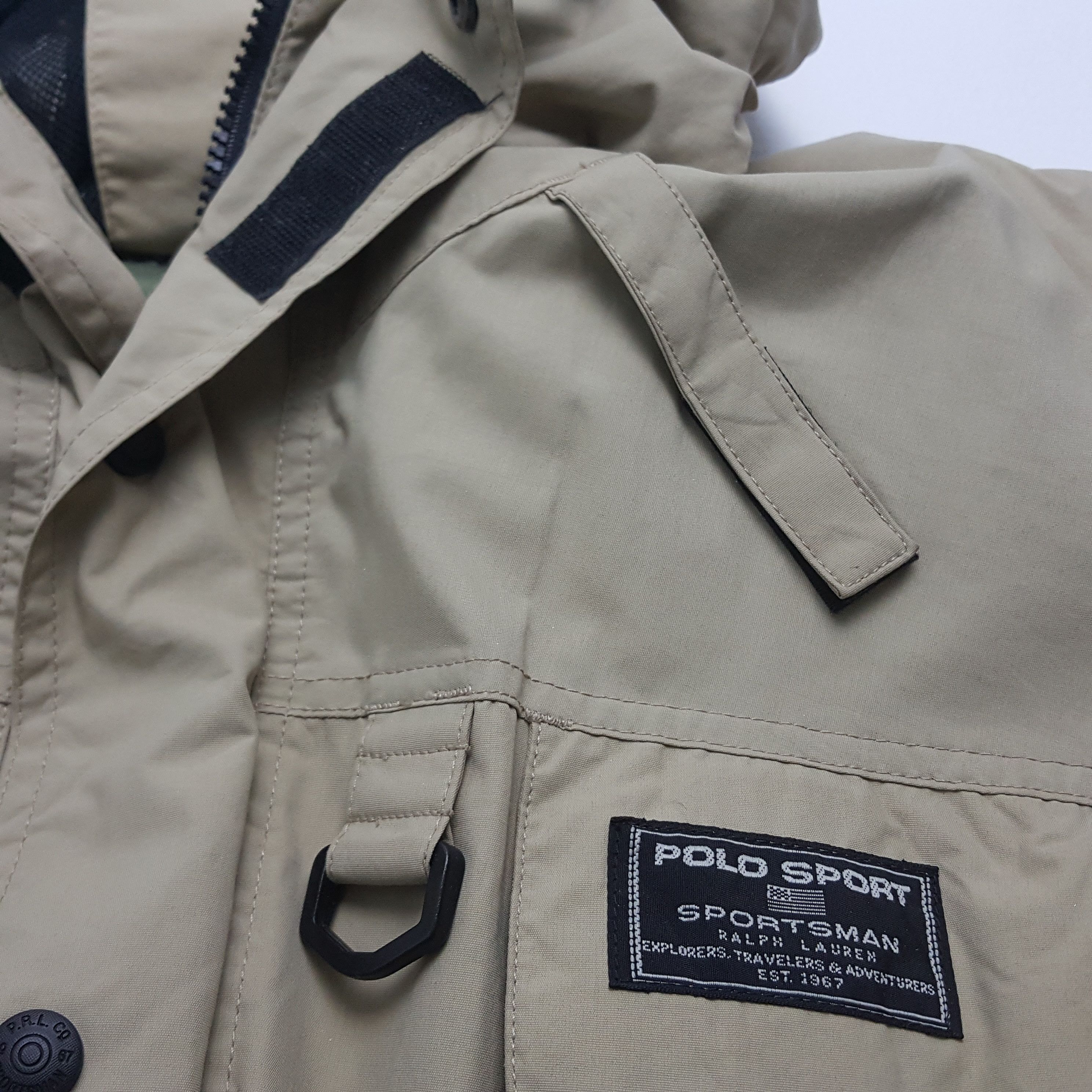 Polo Ralph Lauren × Vintage Vintage POLO SPORTMAN parka jacket Size US L / EU 52-54 / 3 - 5 Thumbnail