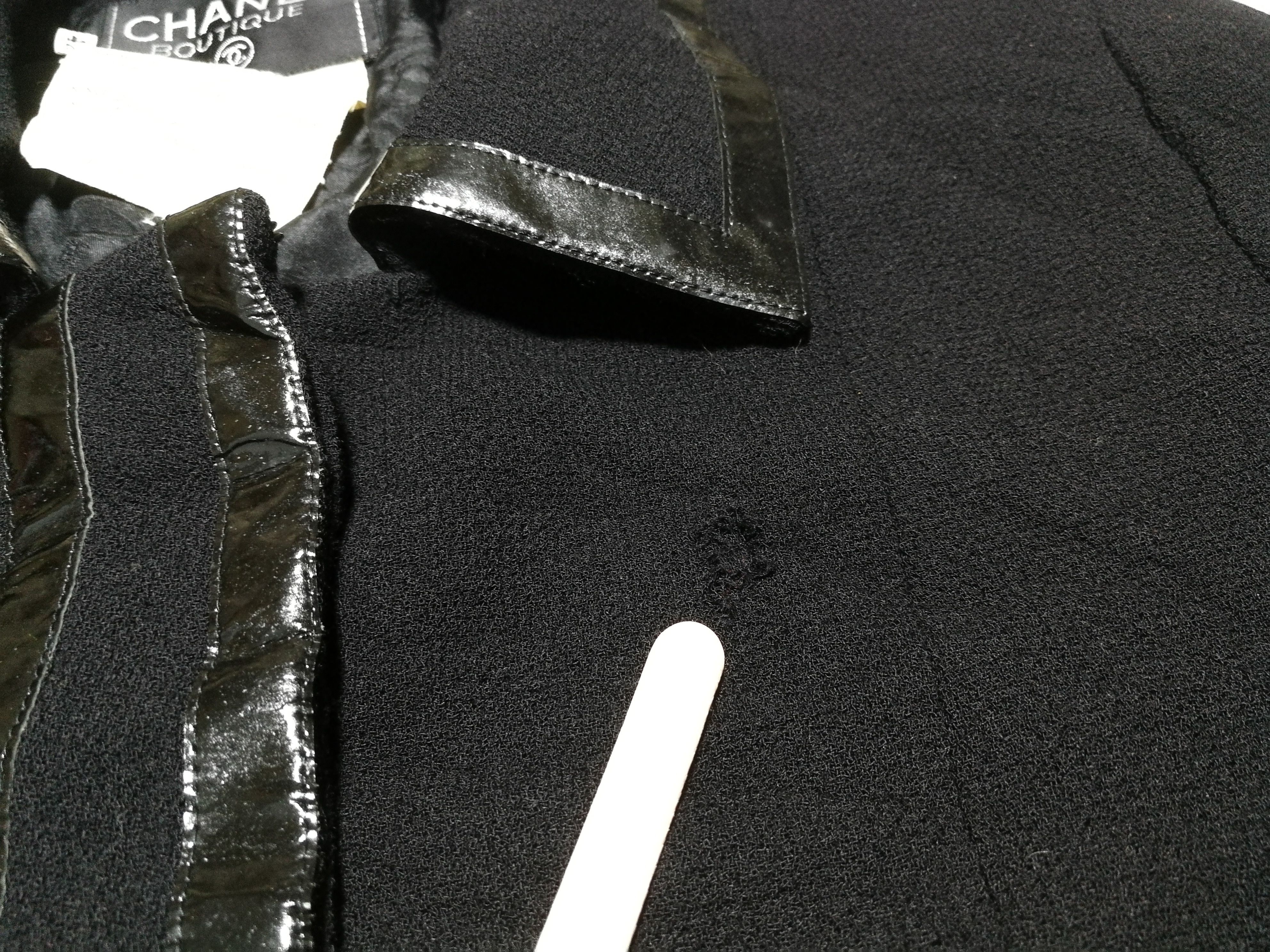 Chanel Chanel Boutique France Black Parade Jacket Fits S M Size M / US 6-8 / IT 42-44 - 17 Thumbnail