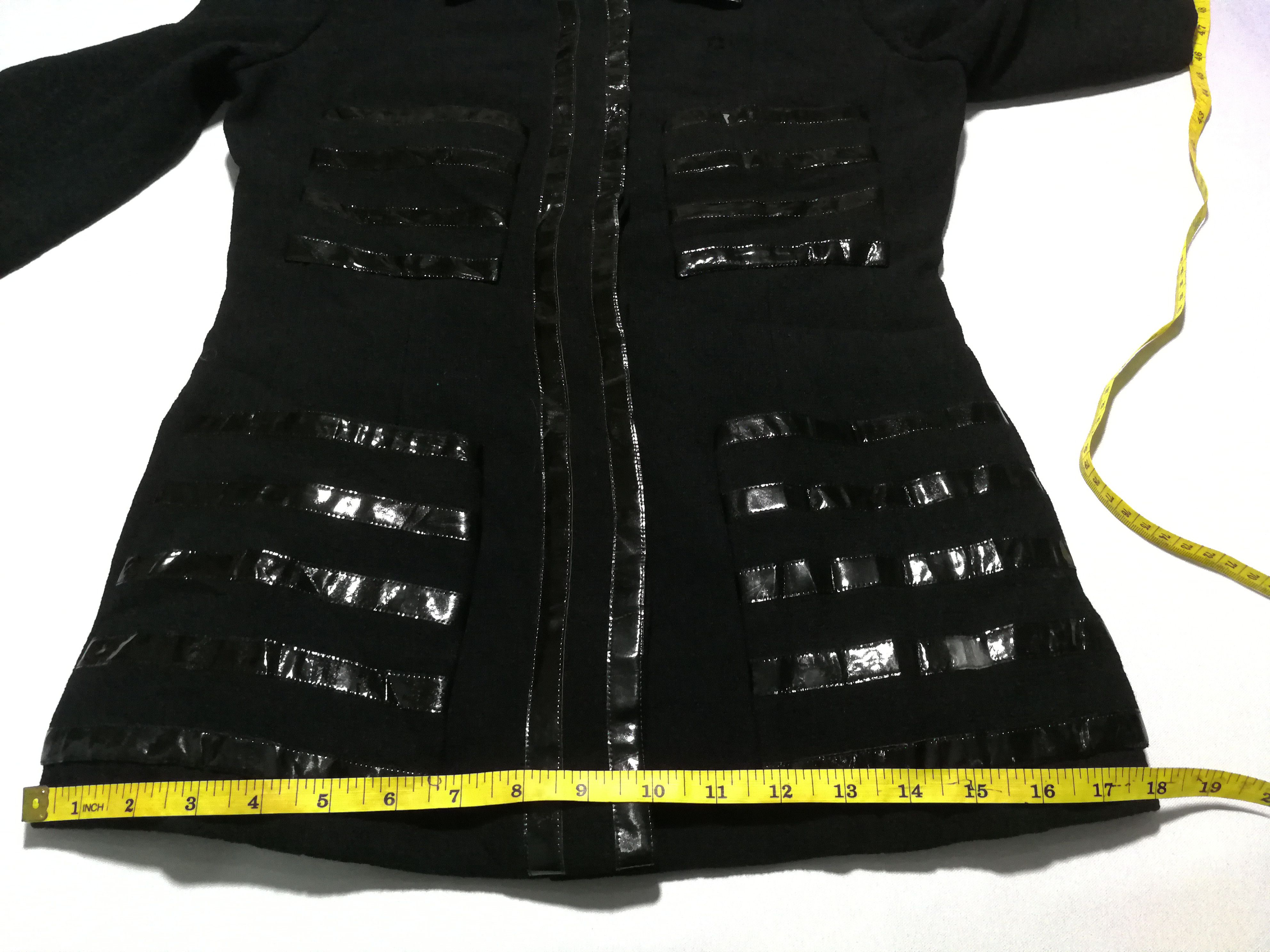 Chanel Chanel Boutique France Black Parade Jacket Fits S M Size M / US 6-8 / IT 42-44 - 10 Thumbnail