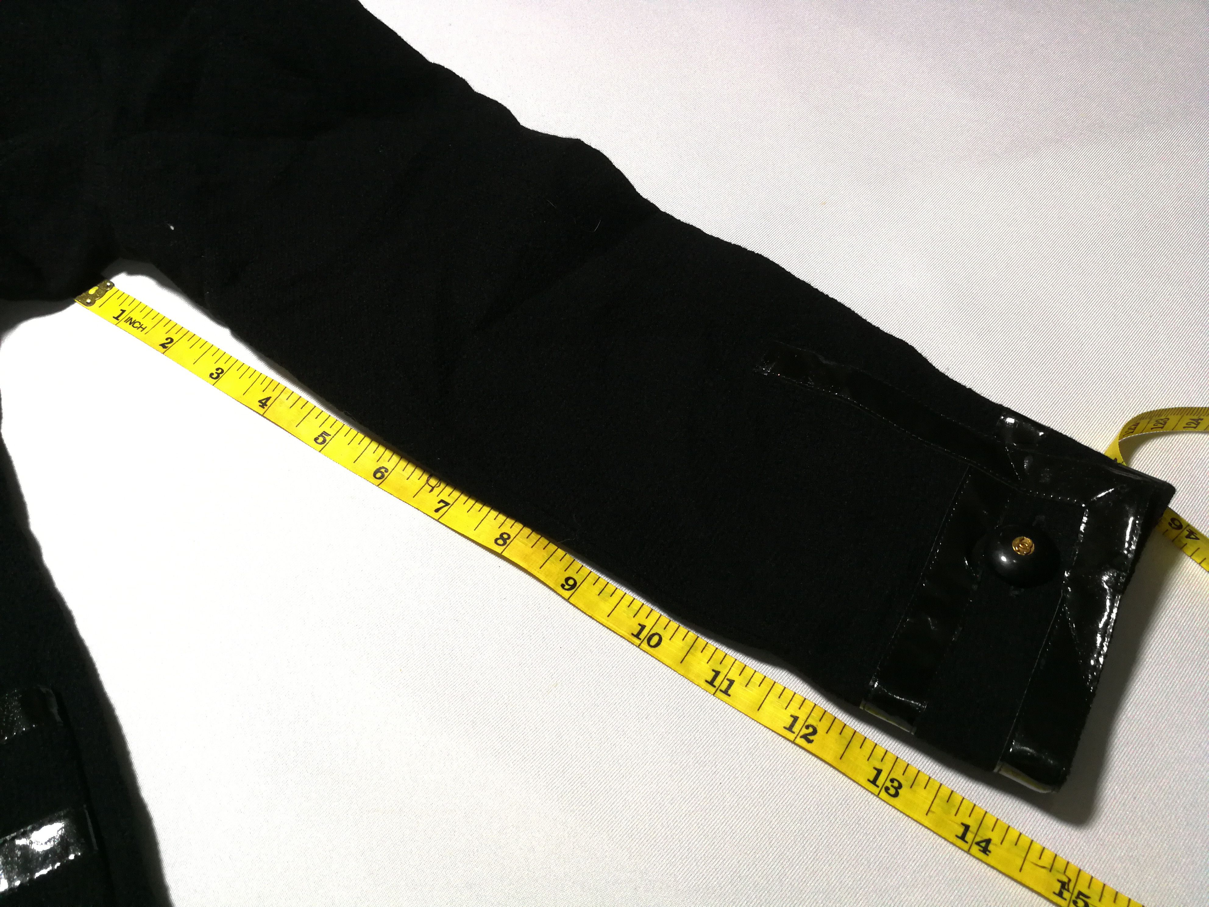 Chanel Chanel Boutique France Black Parade Jacket Fits S M Size M / US 6-8 / IT 42-44 - 12 Thumbnail