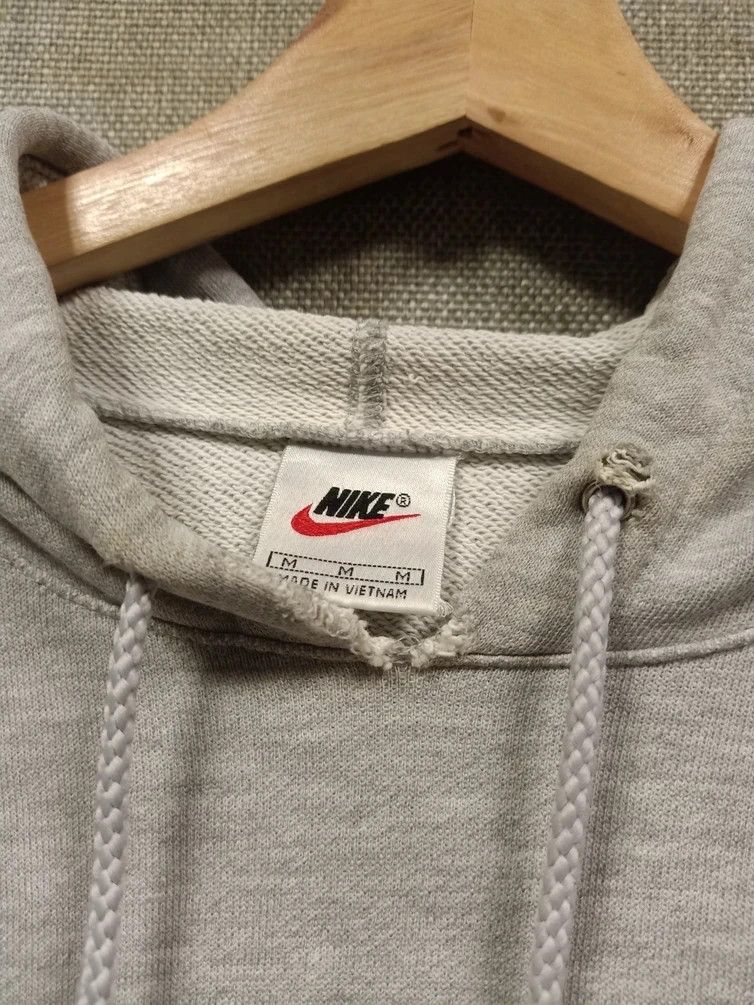 Nike × Vintage vintage 90s sweatshirt hoodie nike swoosh Size US L / EU 52-54 / 3 - 5 Thumbnail