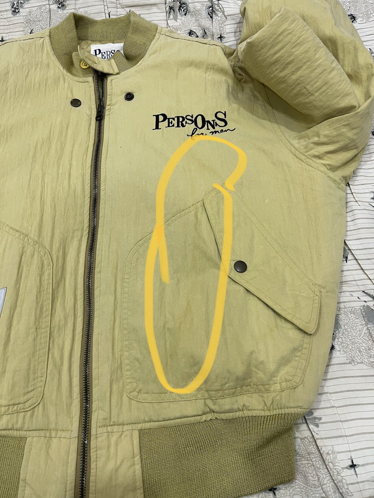 PERSON'S (Bbbb). PERSONS FOR MEN BOMBER JACKET Size US M / EU 48-50 / 2 - 13 Thumbnail