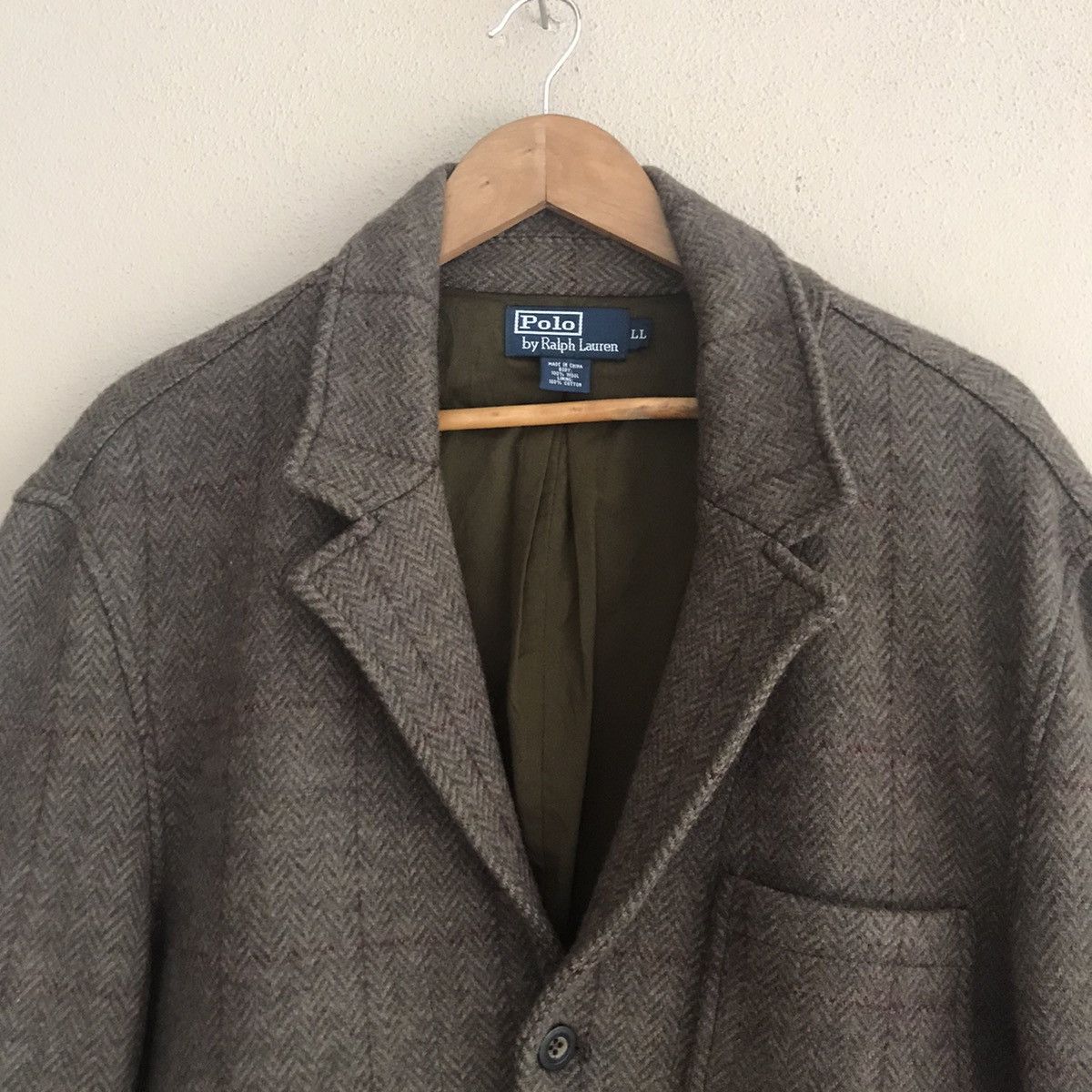 Polo Ralph Lauren POLO BY RALPH LAUREN WOOL JACKET BLAZER Size US M / EU 48-50 / 2 - 3 Thumbnail