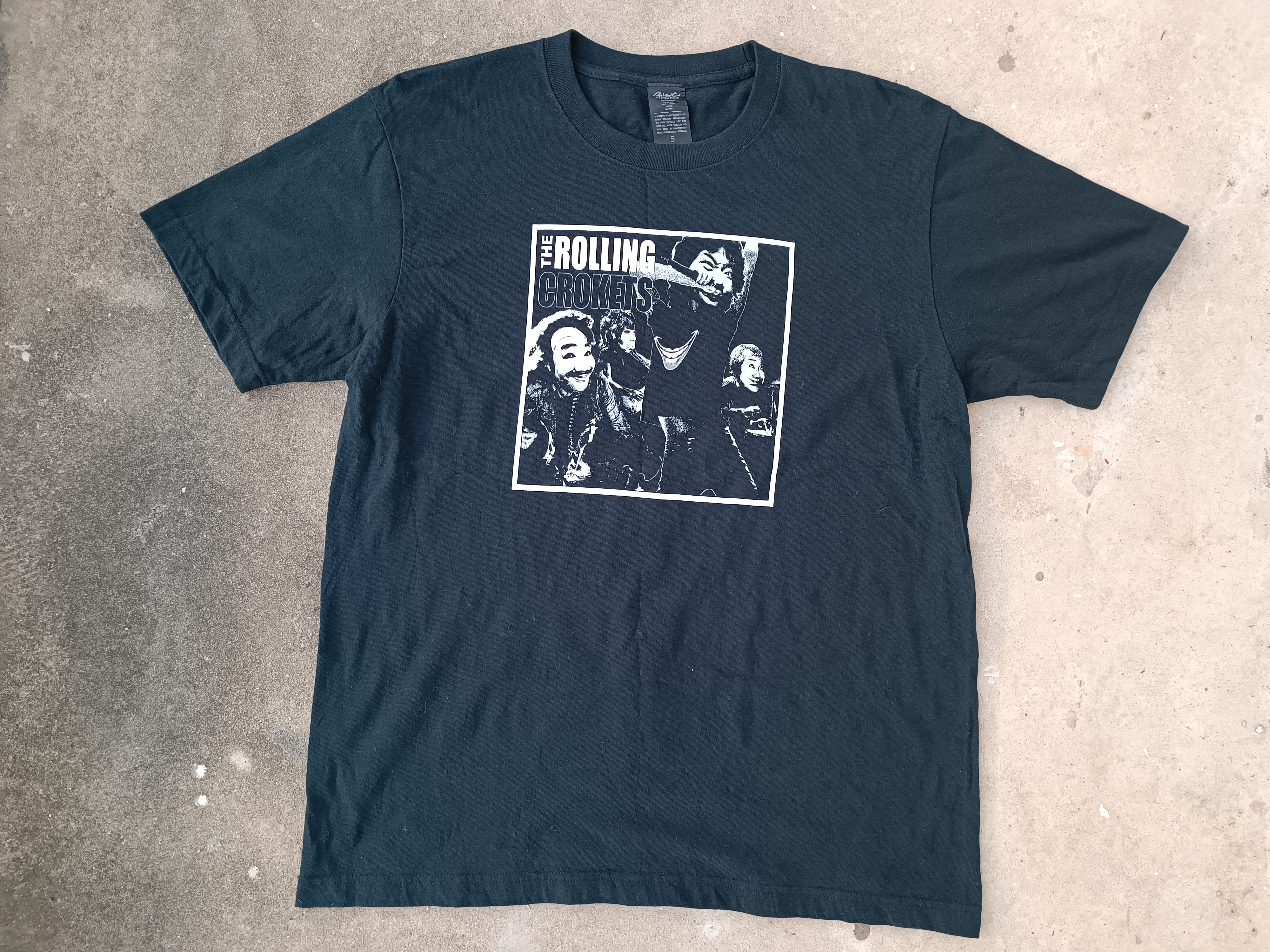 Band Tees × Japanese Brand t shirt +8 paris rock the rolling crockets Size US L / EU 52-54 / 3 - 1 Thumbnail