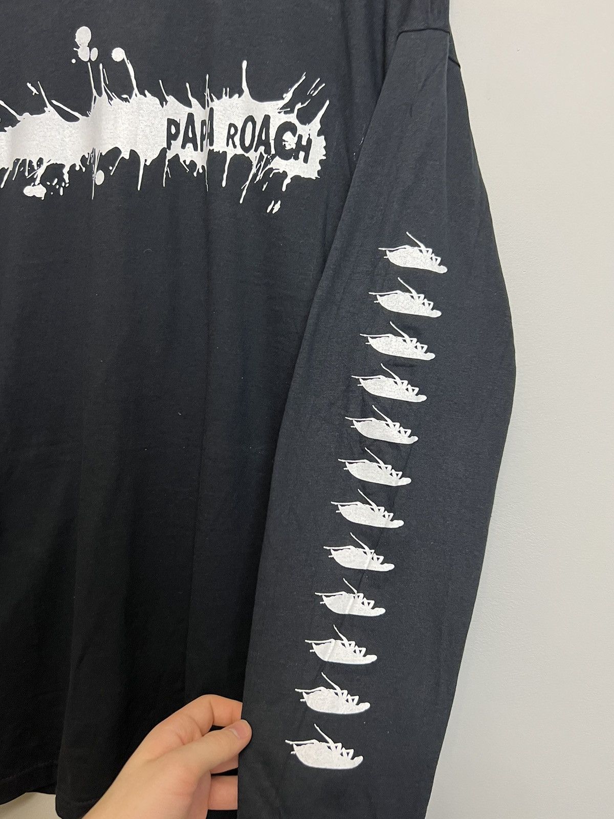 Band Tees 90s 00s Papa Roach Rare T Shirt Vintage nuMetal Band Tees Size US XL / EU 56 / 4 - 2 Thumbnail