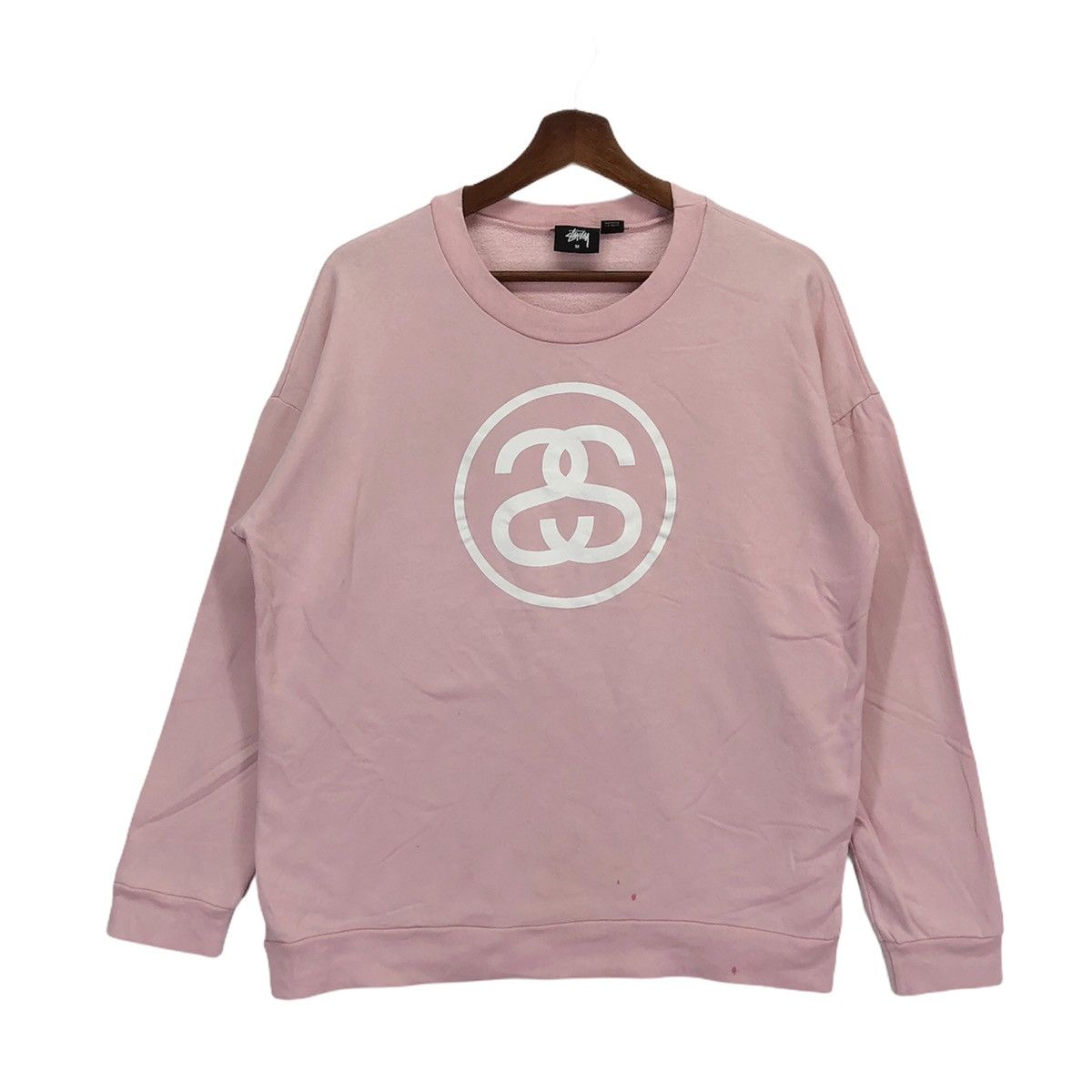 Stussy Pink Hoodie | Grailed