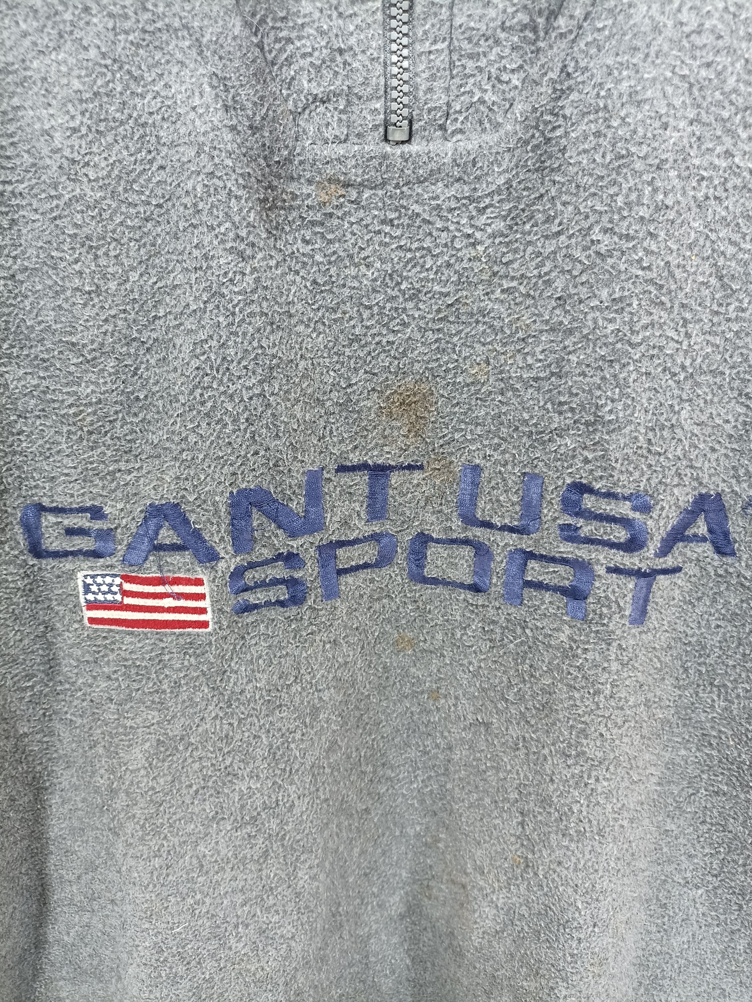 Gant × Vintage Vintage Gant Rugger Fleece Size US L / EU 52-54 / 3 - 4 Thumbnail