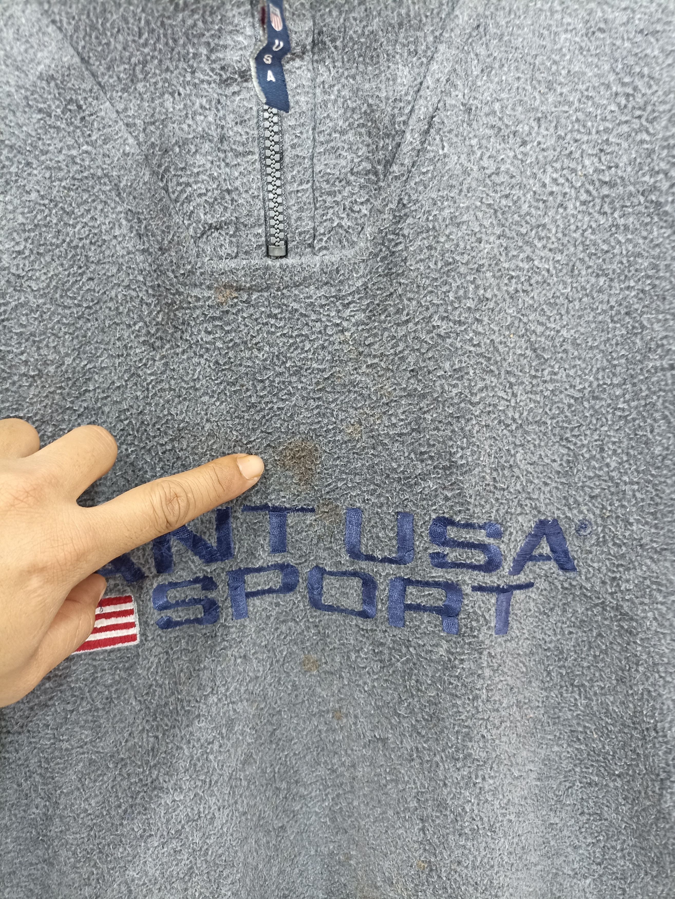 Gant × Vintage Vintage Gant Rugger Fleece Size US L / EU 52-54 / 3 - 5 Thumbnail