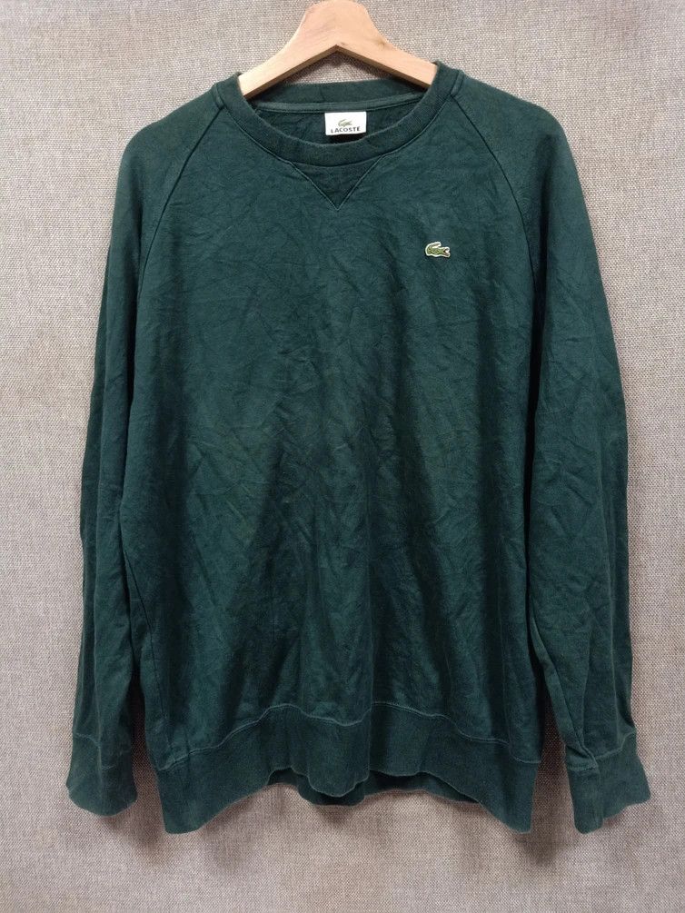 vintage sweatshirt Lacoste made in Japan