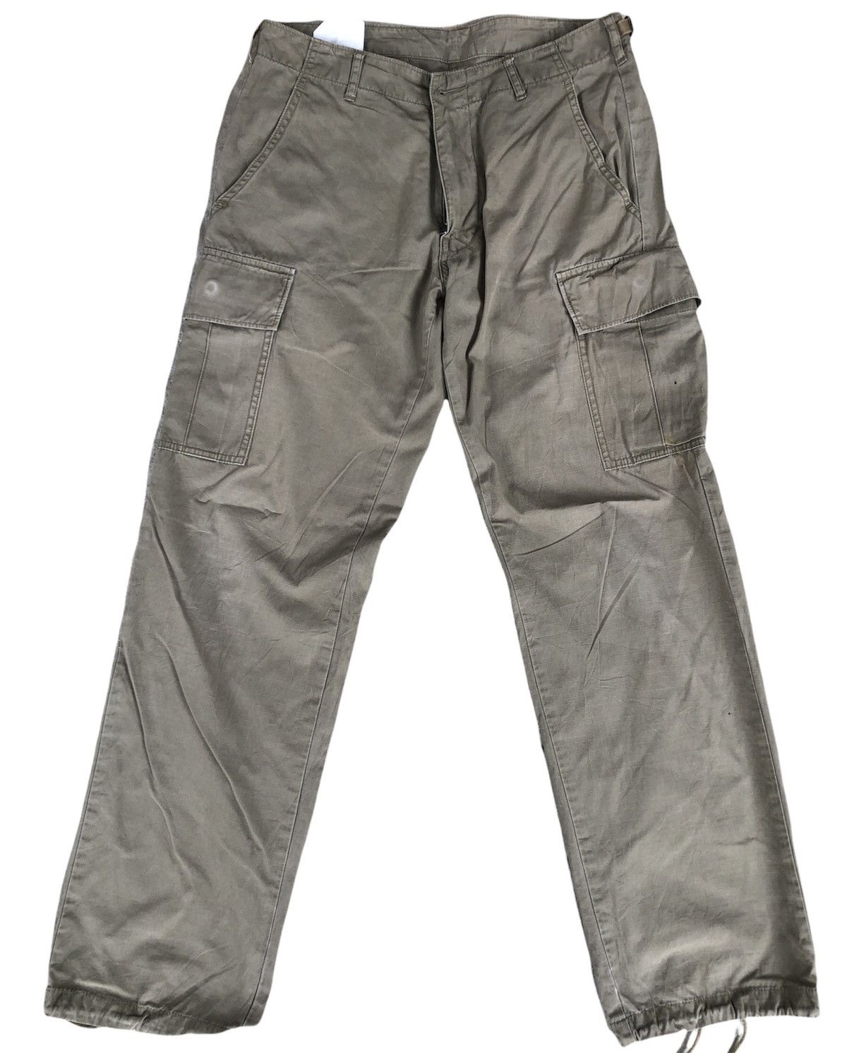 Japanese Brand Back Number Cargo Pants Tactical Pocket Size US 31 - 1 Thumbnail