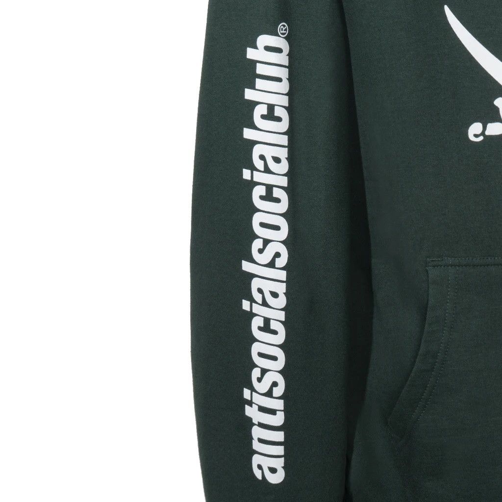 Anti Social Social Club × Neighborhood DS White ASSC x NBHD 6IX Green Hoodie Bape Kith Supreme Size US XXL / EU 58 / 5 - 3 Thumbnail