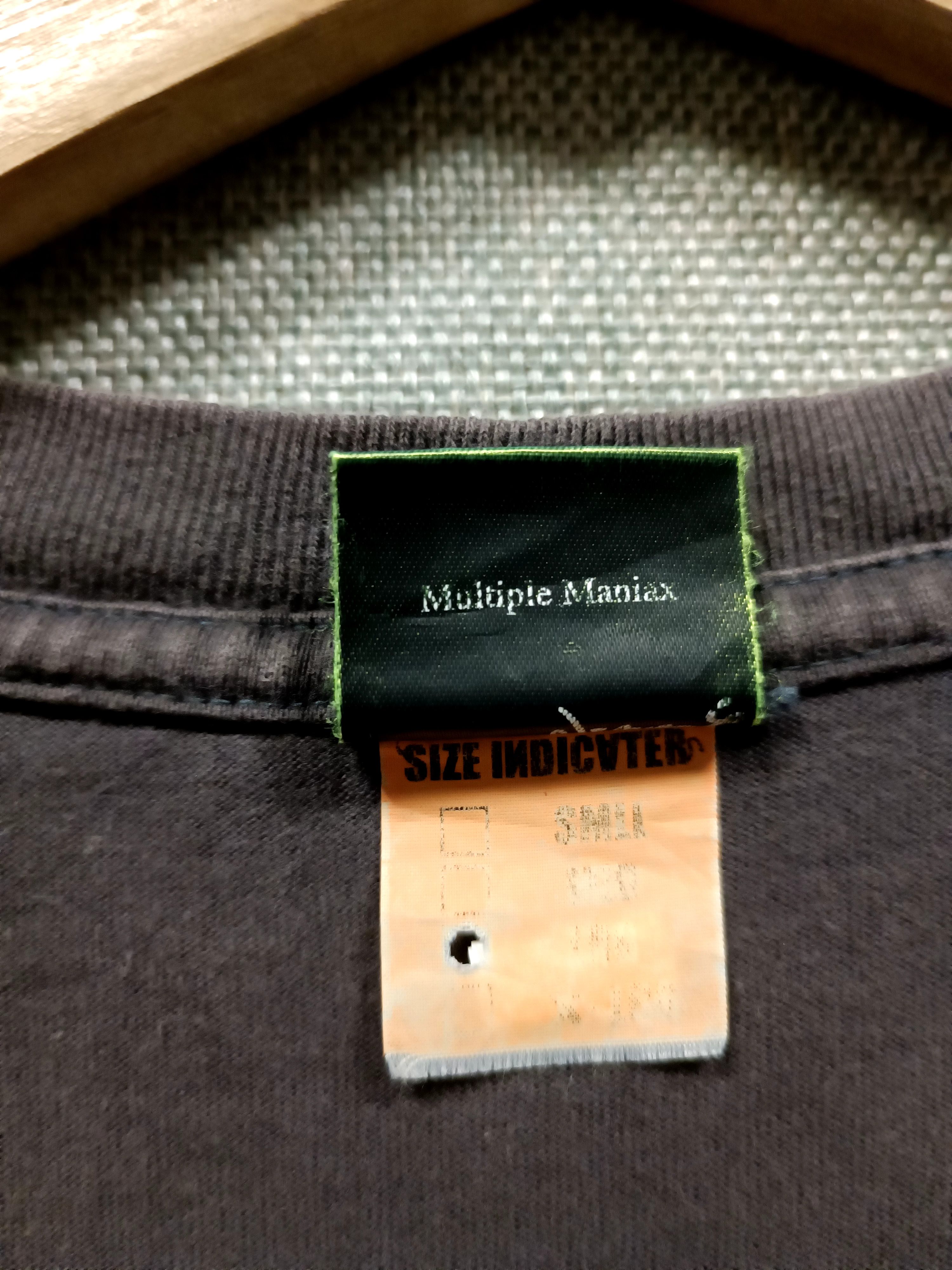 Hysteric Glamour × Japanese Brand t shirt mutiple maniax made in japan Size US L / EU 52-54 / 3 - 6 Thumbnail