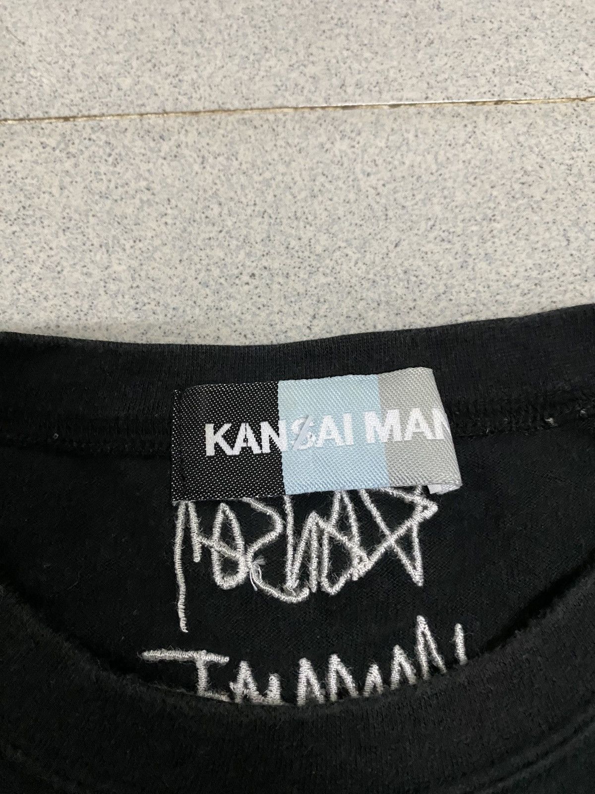 Japanese Brand × Kansai Yamamoto × Vintage Vintage Kansai Man Japanese Longsleeve Tee Size US M / EU 48-50 / 2 - 4 Thumbnail
