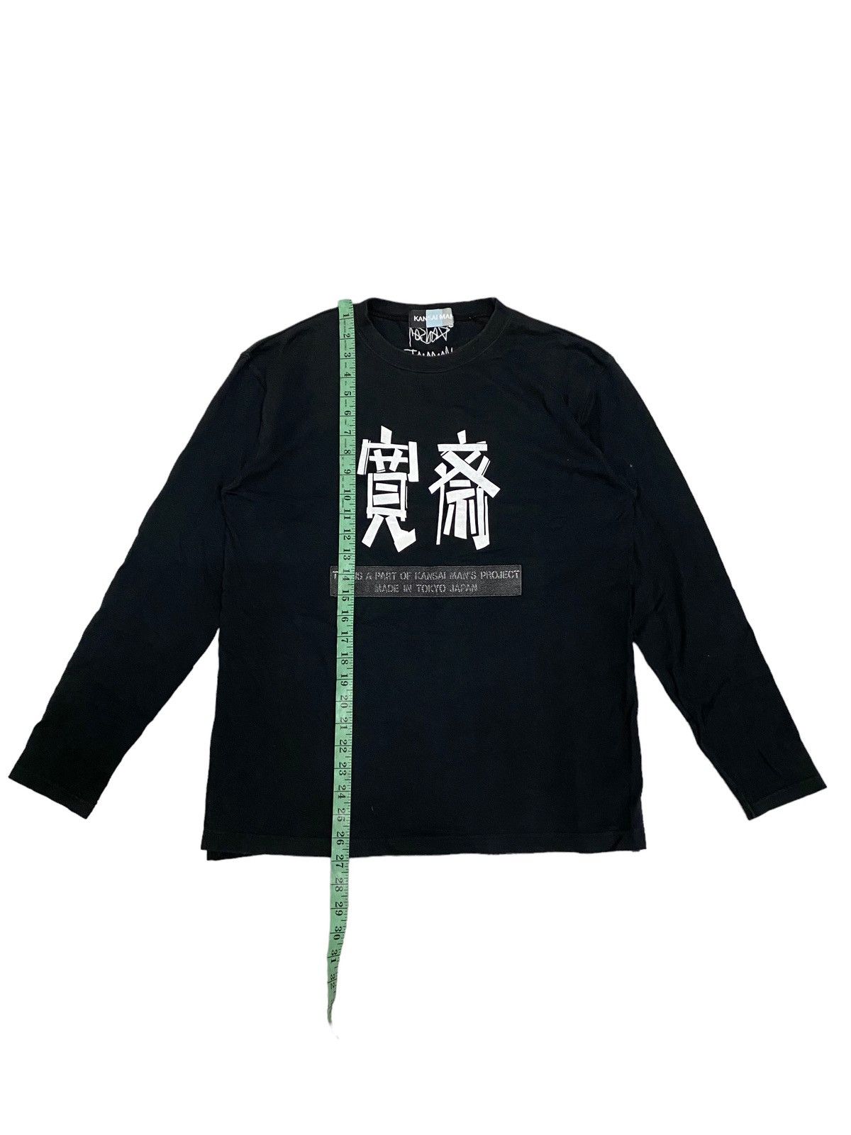 Japanese Brand × Kansai Yamamoto × Vintage Vintage Kansai Man Japanese Longsleeve Tee Size US M / EU 48-50 / 2 - 9 Thumbnail