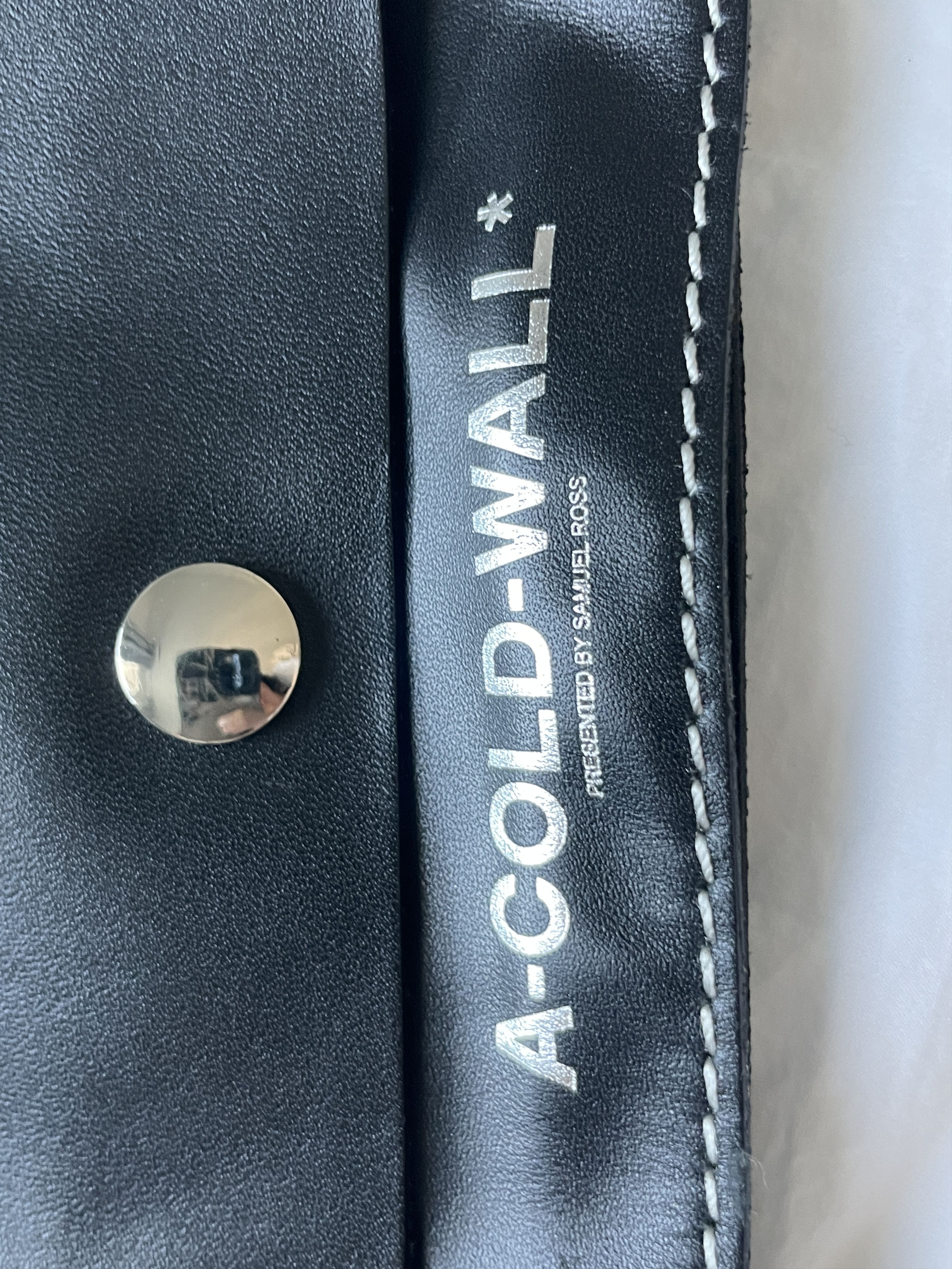 A-COLD-WALL* ACW A Cold Wall leather holster bag Size ONE SIZE - 4 Thumbnail