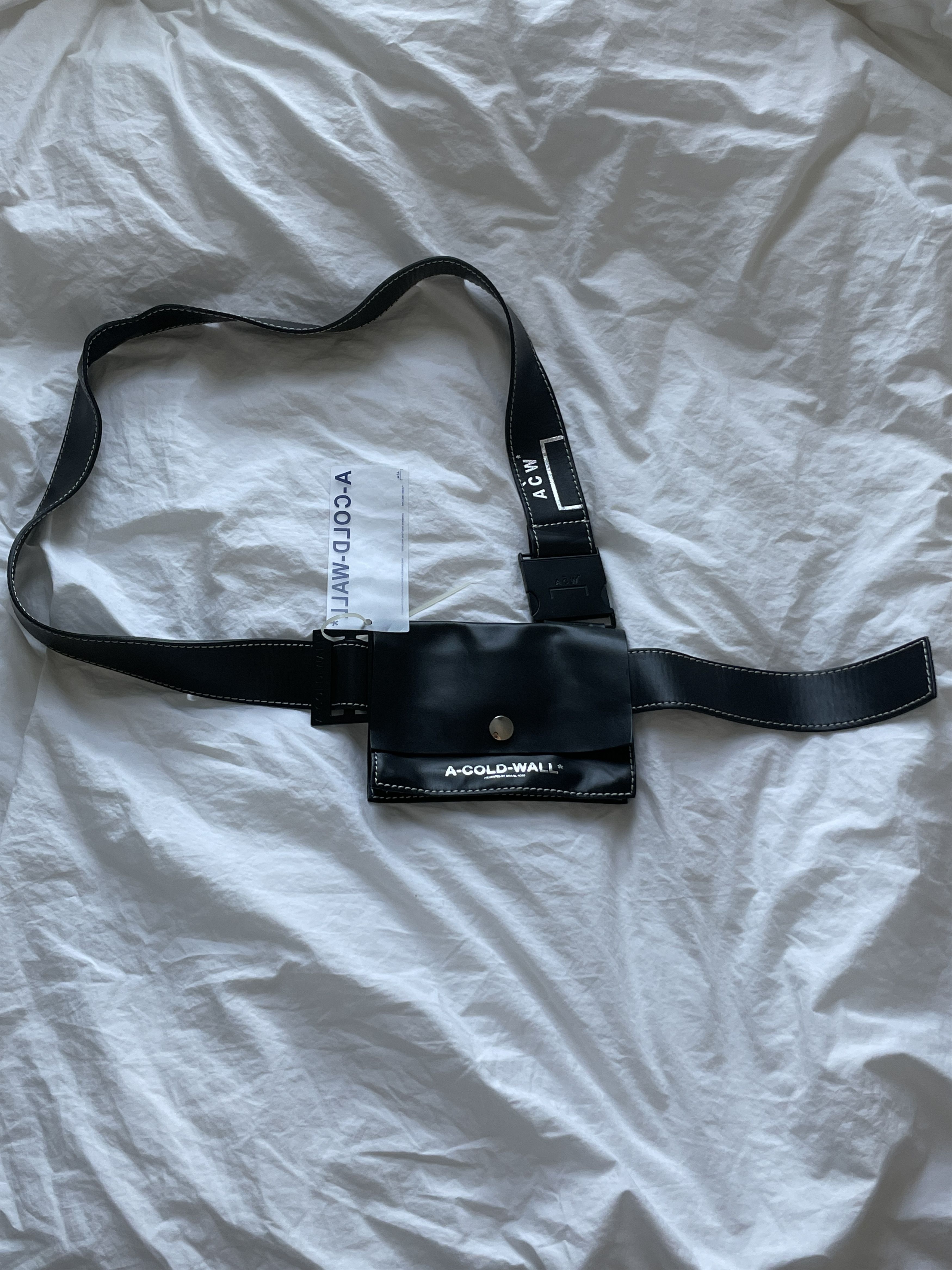 ACW A Cold Wall leather holster bag