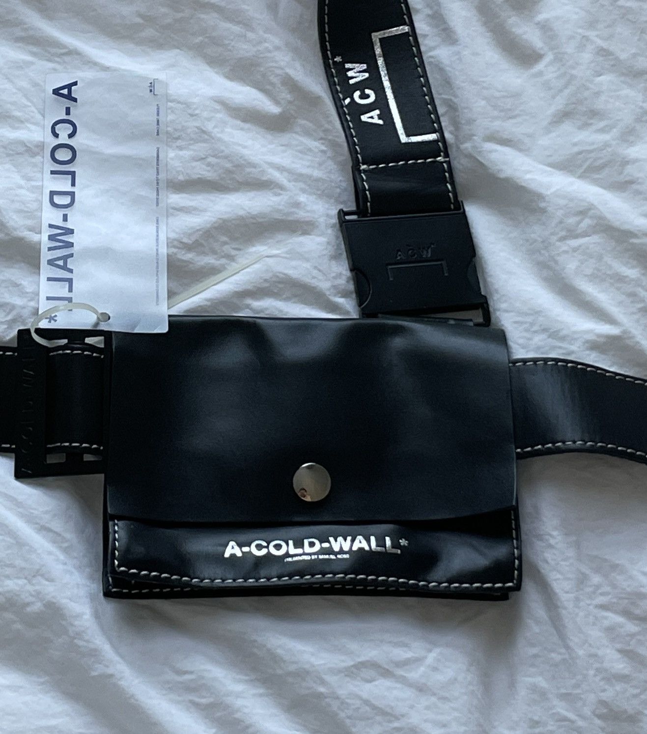 A-COLD-WALL* ACW A Cold Wall leather holster bag Size ONE SIZE - 3 Thumbnail