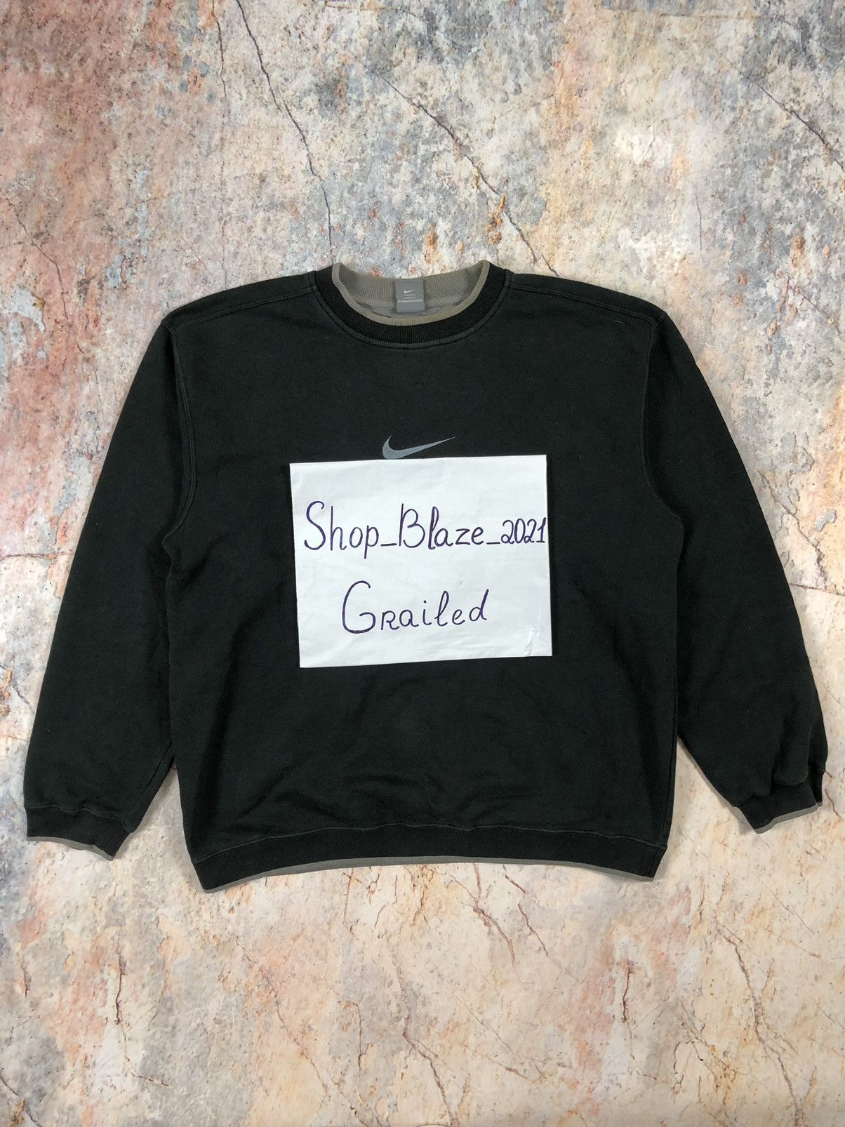 Nike × Vintage Nike vintage sweatshirt big logo Size US XL / EU 56 / 4 - 6 Thumbnail