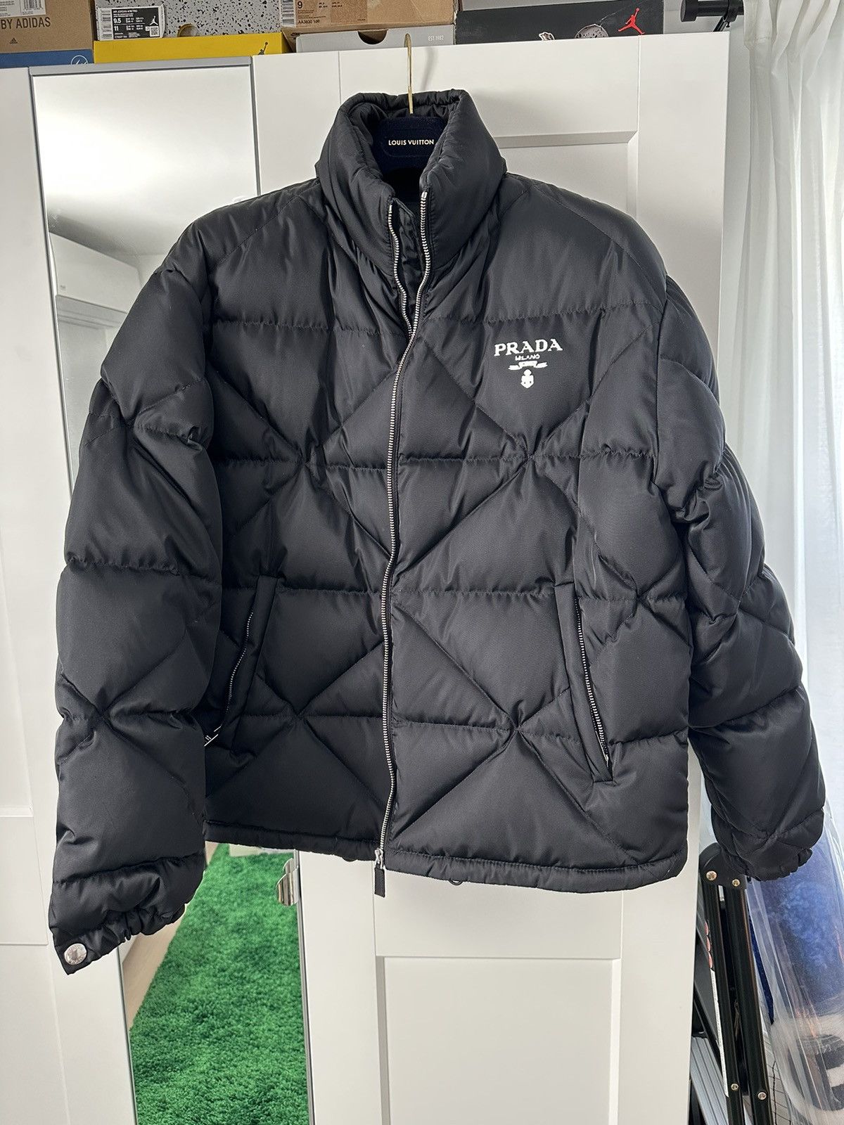 Prada Re-Nylon Puffer Jacket