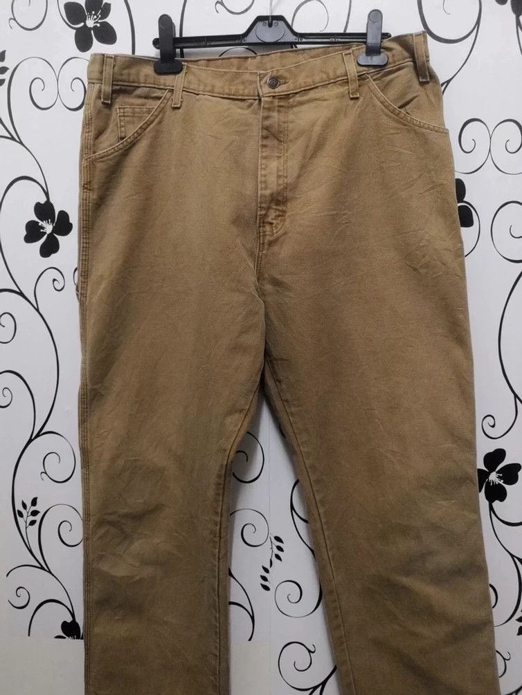 Dickies Dickies Work Pants Brown Streetwear Carhatt Size US 37 - 4 Thumbnail
