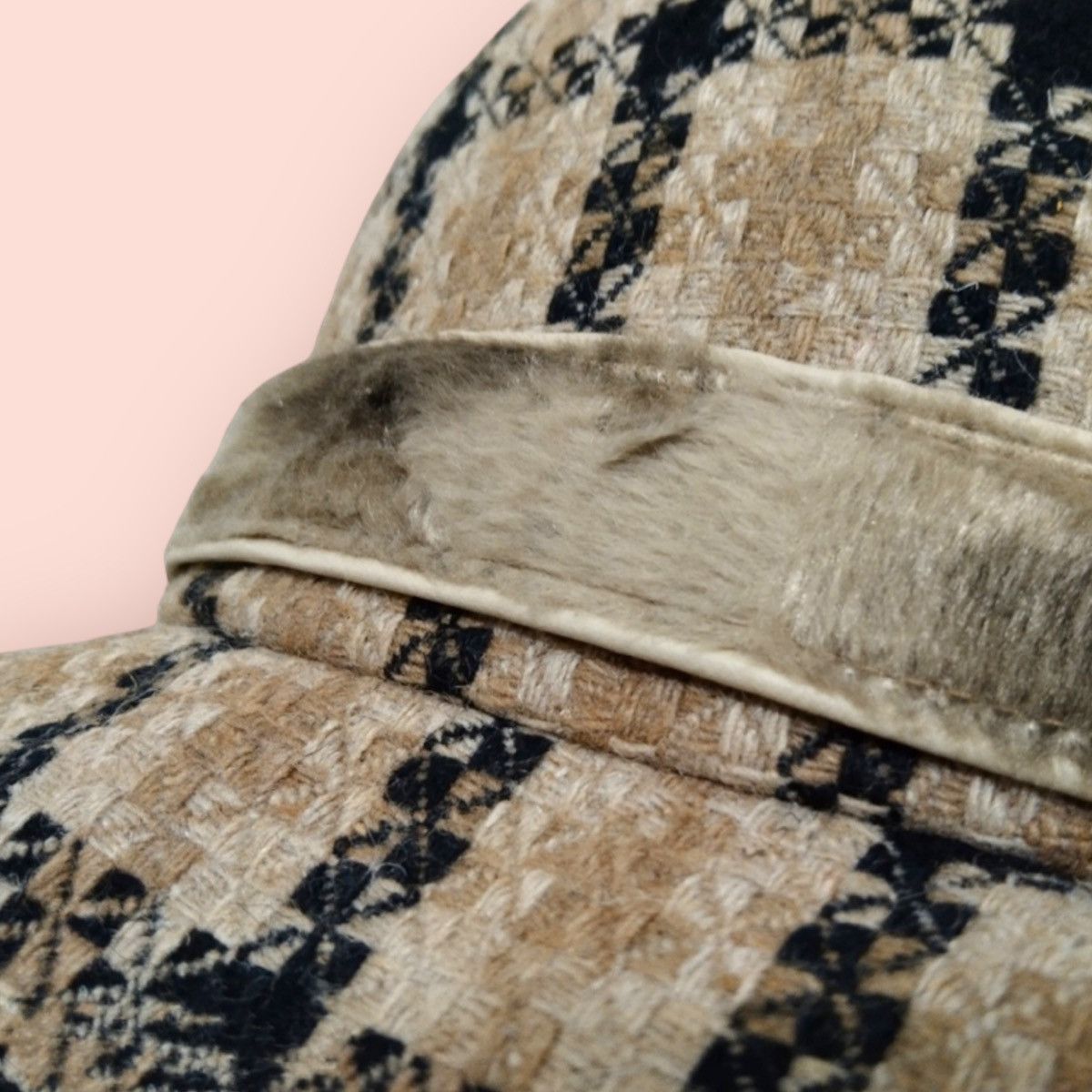ADDICT × Designer × Vintage VINTAGE MIX BLEND FABRIC PLAID HAT Size ONE SIZE - 12 Thumbnail