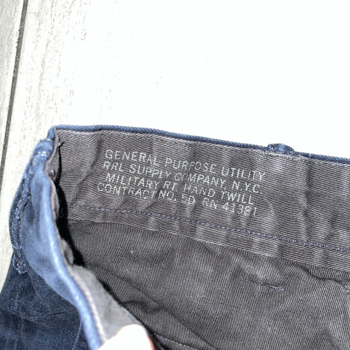 Polo Ralph Lauren × RRL Ralph Lauren × Ralph Lauren RRL Polo Ralph Lauren Utility Hand Twill Pant Size US 32 / EU 48 - 4 Thumbnail