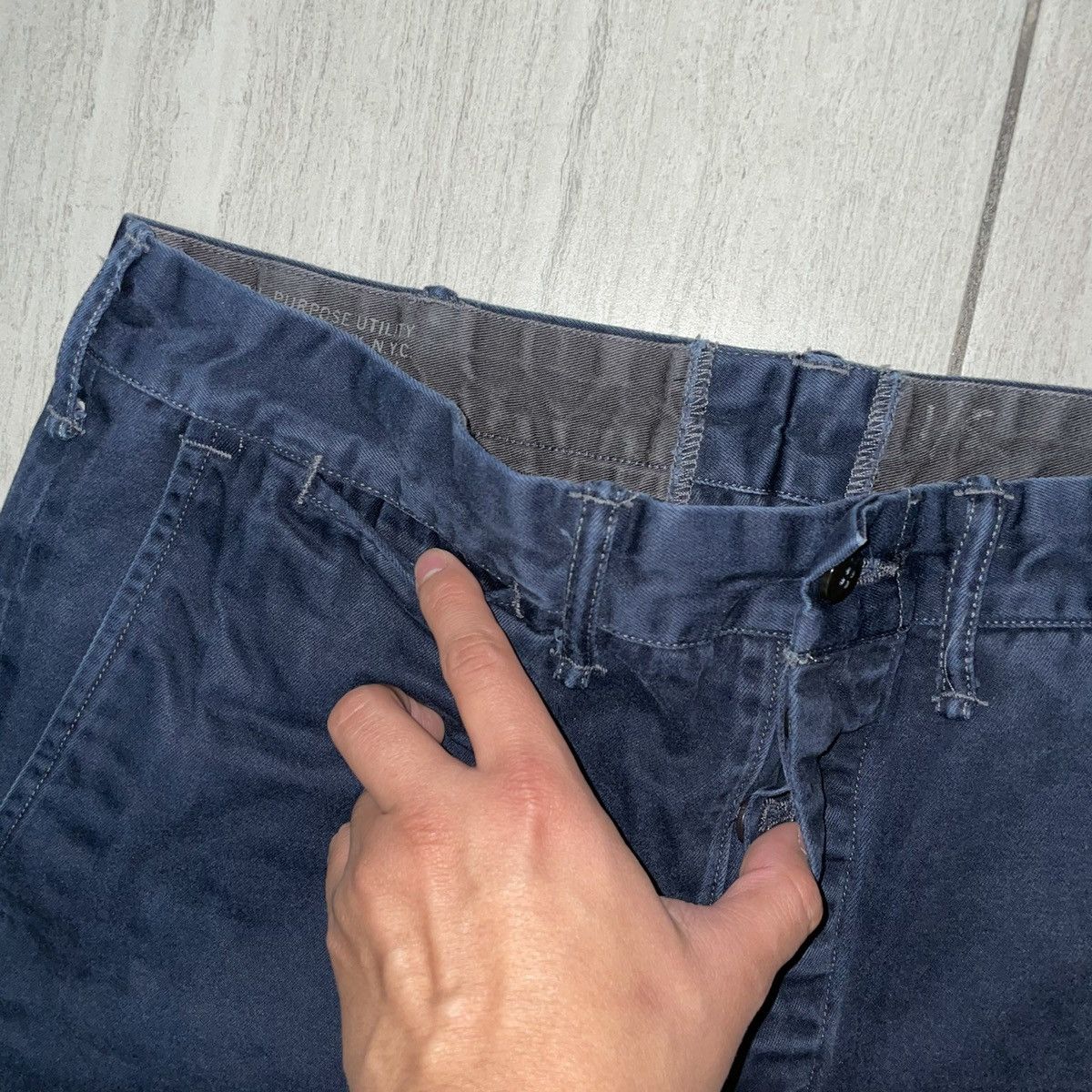 Polo Ralph Lauren × RRL Ralph Lauren × Ralph Lauren RRL Polo Ralph Lauren Utility Hand Twill Pant Size US 32 / EU 48 - 3 Thumbnail