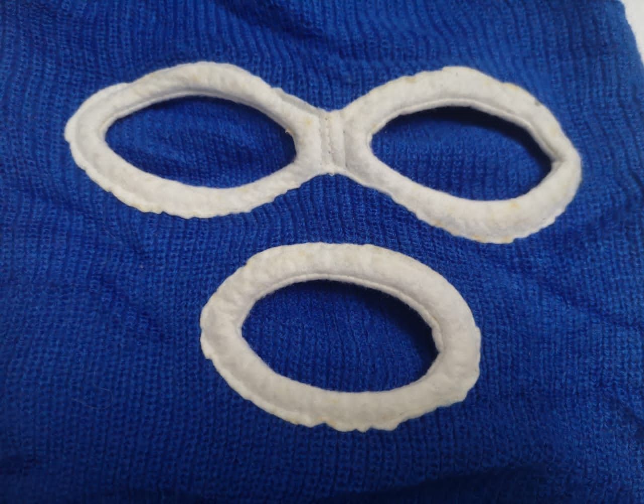 Japanese Brand VINTAGE JAPAN BALACLAVA FACE MASK/SKI MASK/PROTECTION MASK Size ONE SIZE - 7 Thumbnail