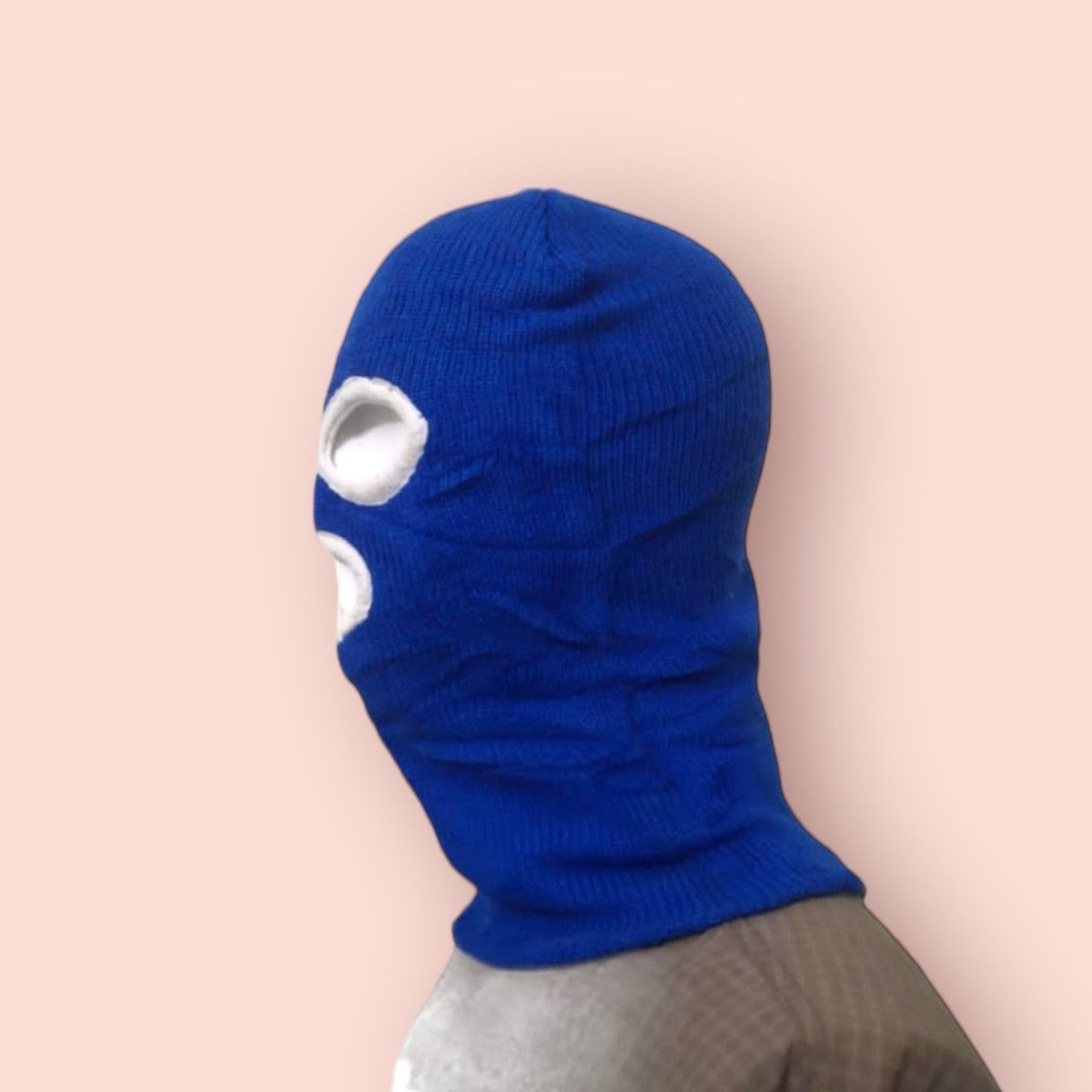 Japanese Brand VINTAGE JAPAN BALACLAVA FACE MASK/SKI MASK/PROTECTION MASK Size ONE SIZE - 3 Thumbnail