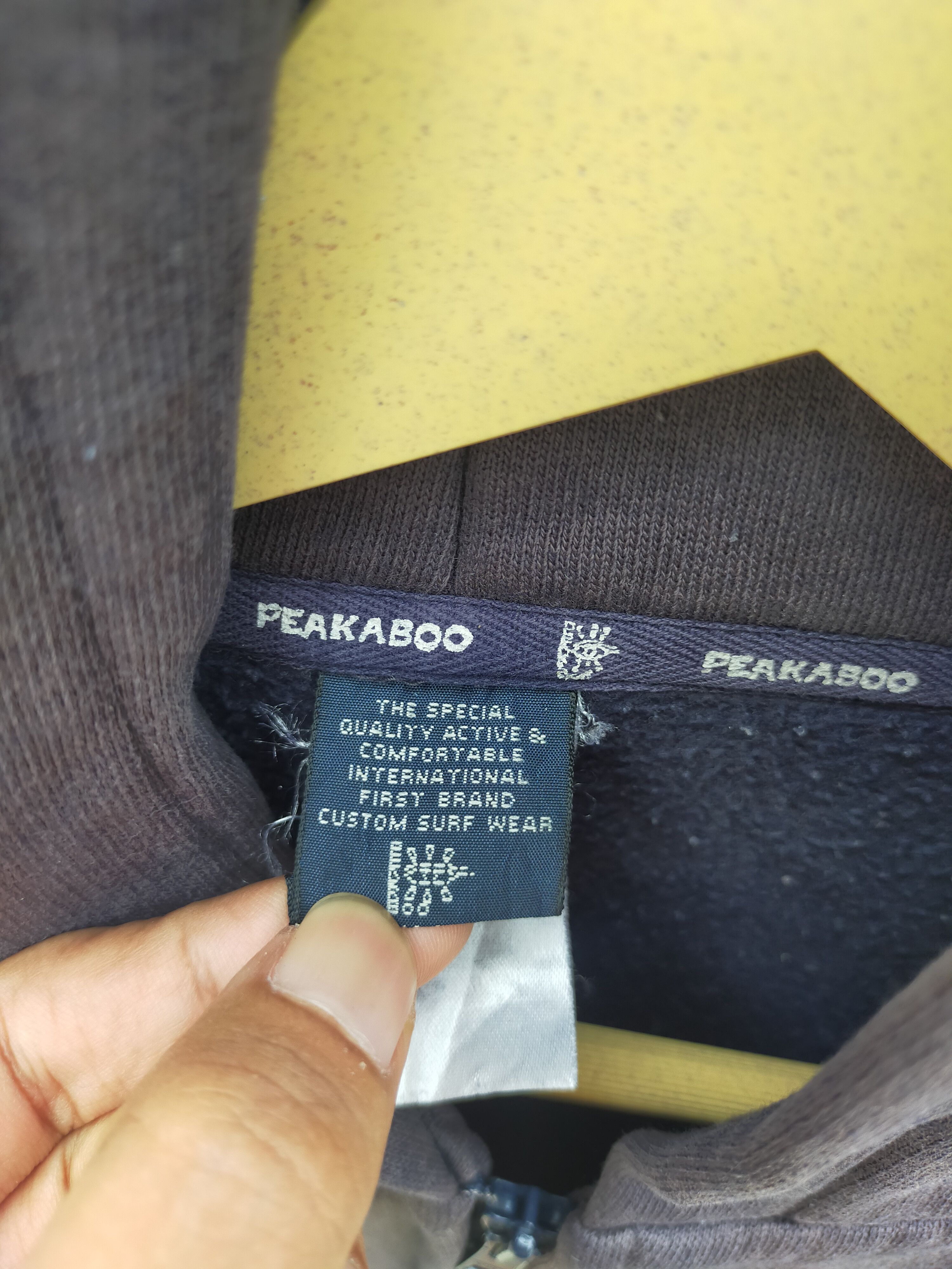 Japanese Brand Vintage Peakaboo Surf Jimm's Style Hoodie Size US M / EU 48-50 / 2 - 6 Thumbnail