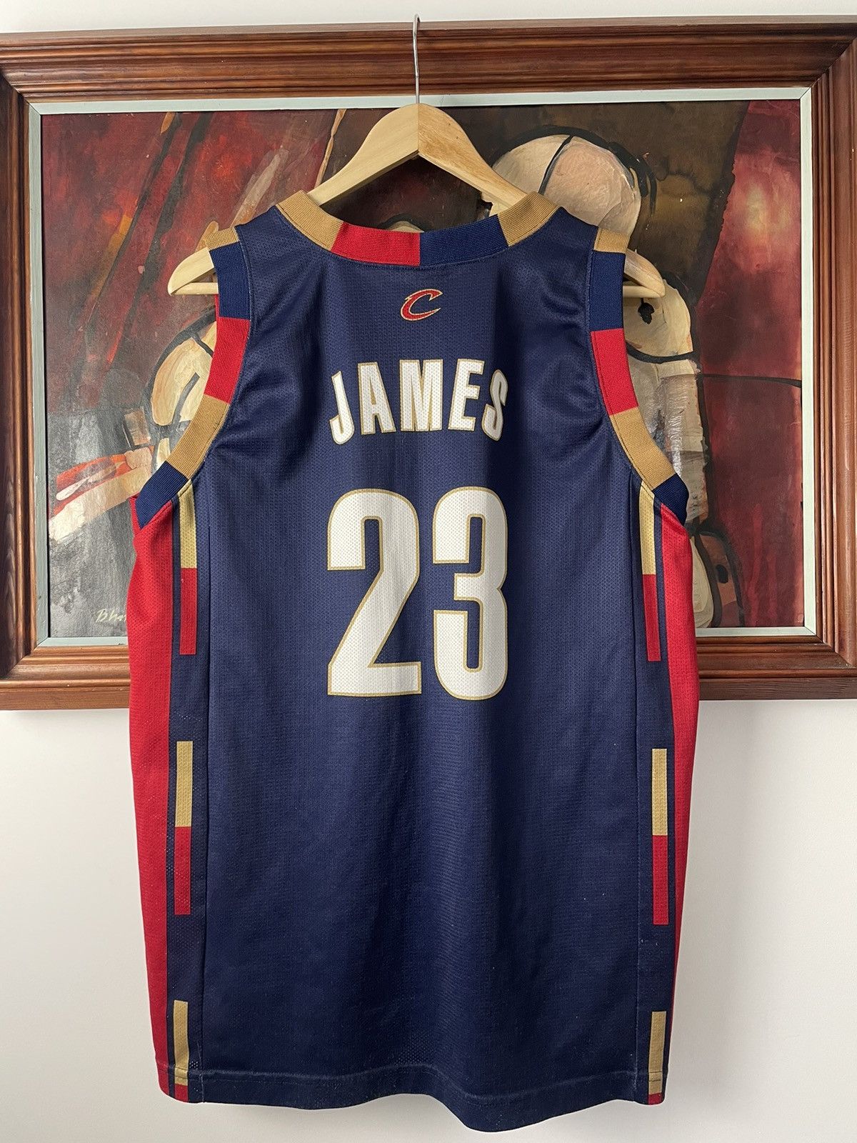 Champion LeBron James Cleveland Cavaliers 23 Jersey Champion NBA Cavs Size US M / EU 48-50 / 2 - 2 Thumbnail