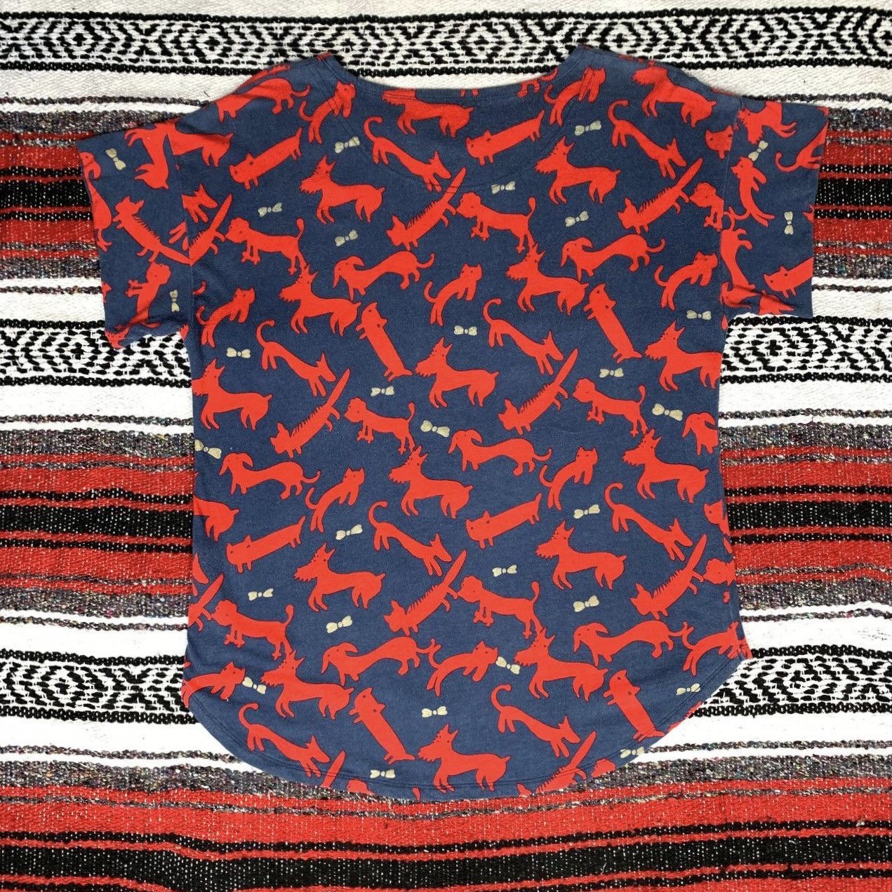Tsumori Chisato × Vintage 💥Hot Item💥Tsumori Chisato By Issey Miyake Shirt Full Print Size M / US 6-8 / IT 42-44 - 2 Thumbnail