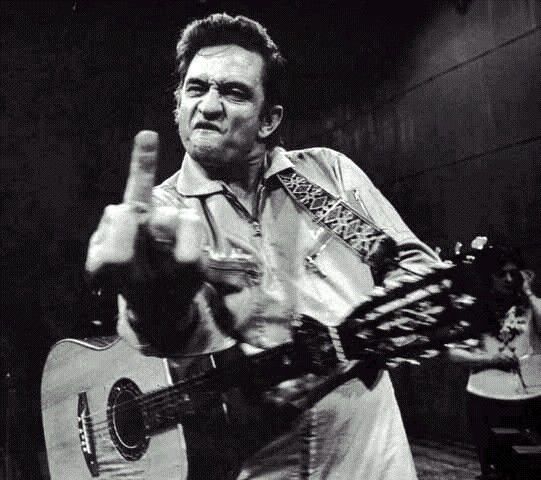 Band Tees 💥Steals💥Johnny Cash American Singer Shirt Johnny Cash Fuck Size US M / EU 48-50 / 2 - 8 Thumbnail