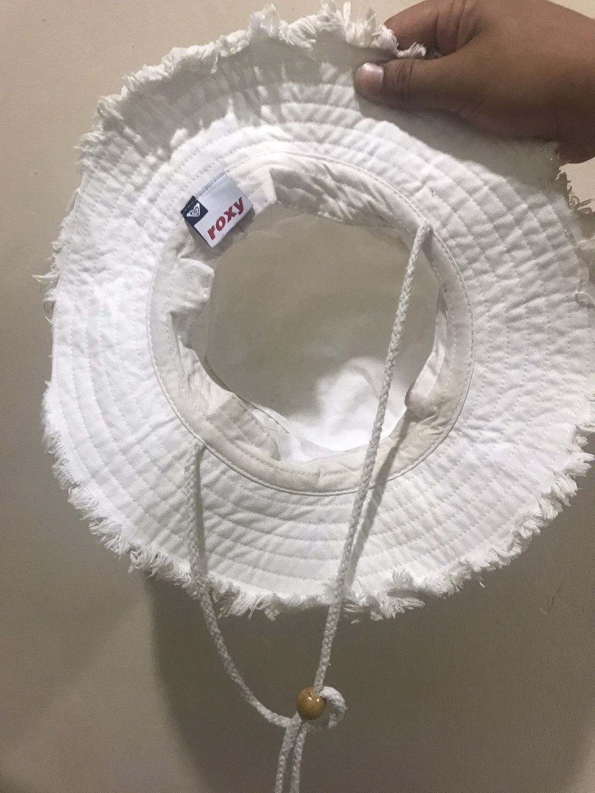 Quicksilver VTG Distress Roxy Surf Bucket Hat Size ONE SIZE - 6 Thumbnail