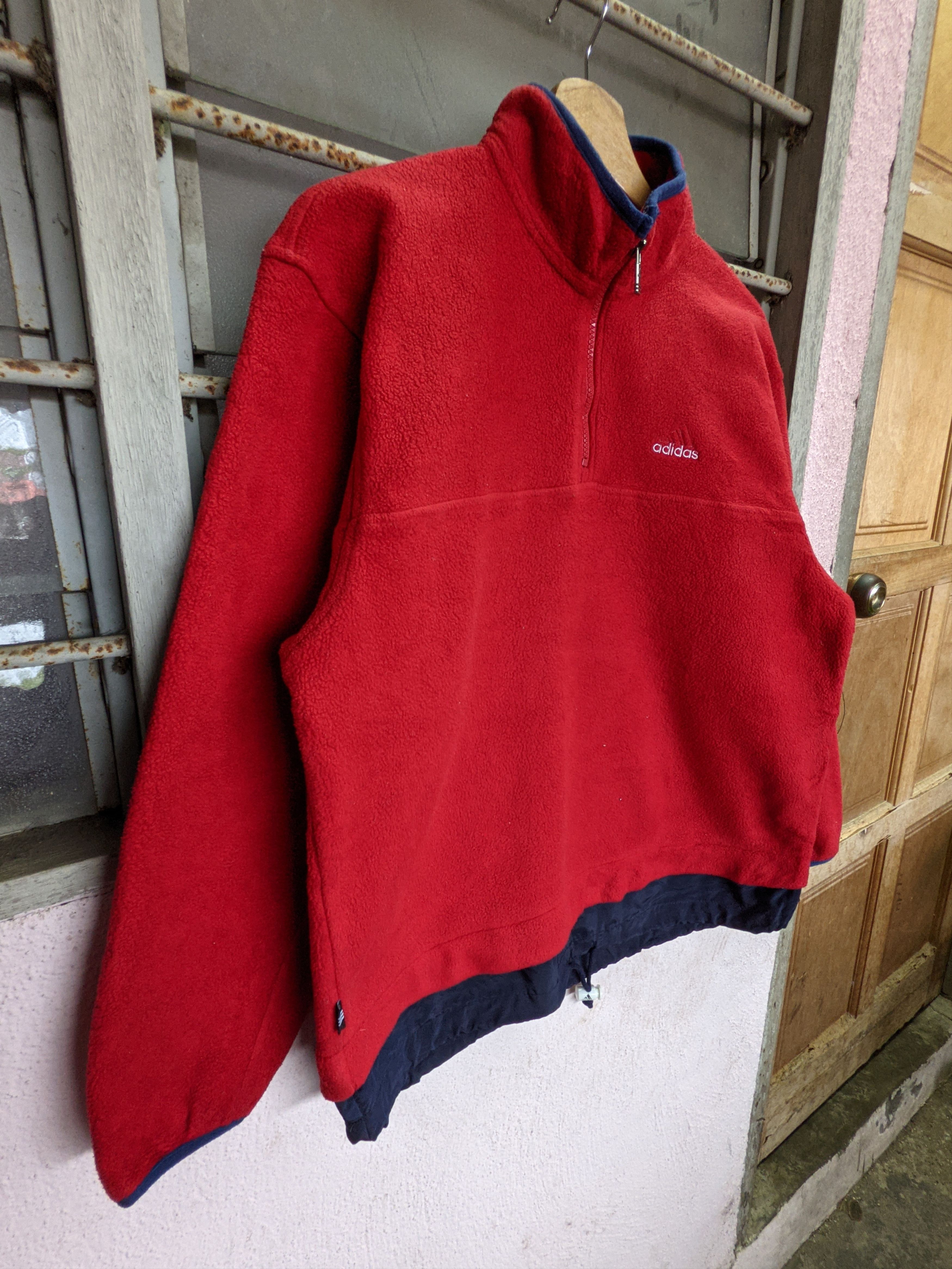 Adidas Vintage Adidas Descente Pullover Fleece Size US L / EU 52-54 / 3 - 3 Thumbnail