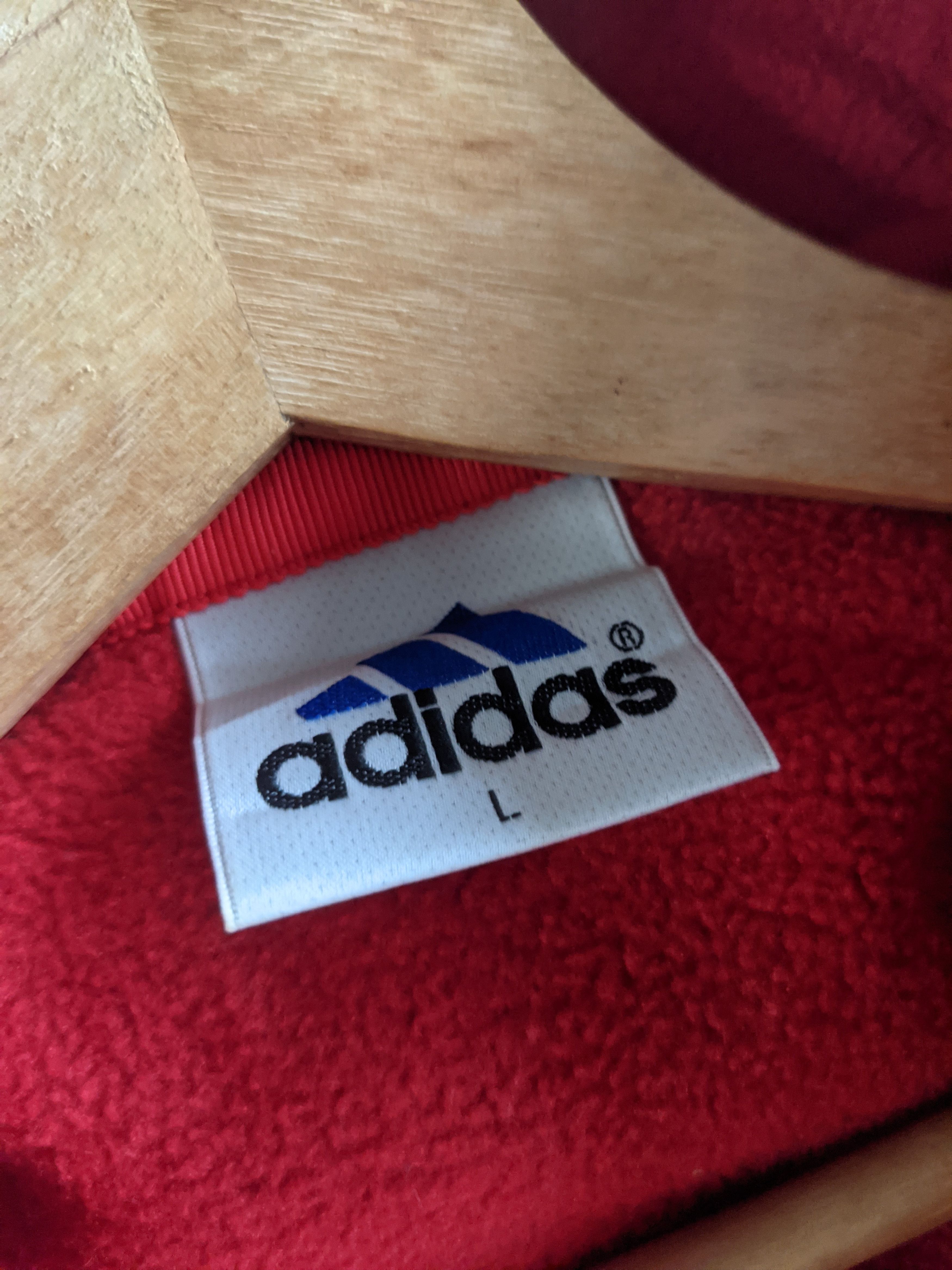 Adidas Vintage Adidas Descente Pullover Fleece Size US L / EU 52-54 / 3 - 6 Thumbnail
