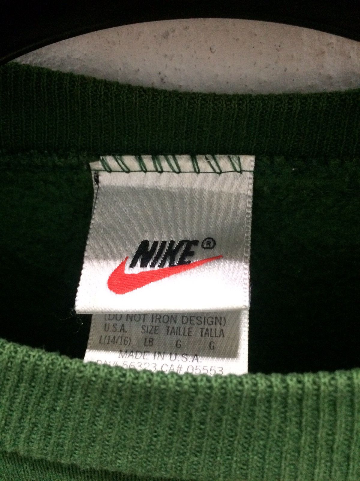 Nike Vintage 90s Nike Small Logo Sweatshirt Size US S / EU 44-46 / 1 - 3 Thumbnail