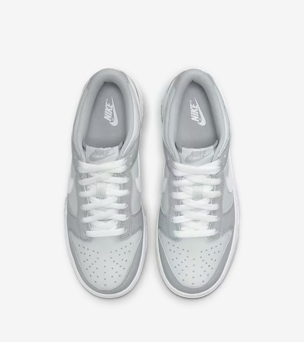 Nike Nike Dunk Low Two Toned Grey Size US 7 / EU 40 - 2 Thumbnail