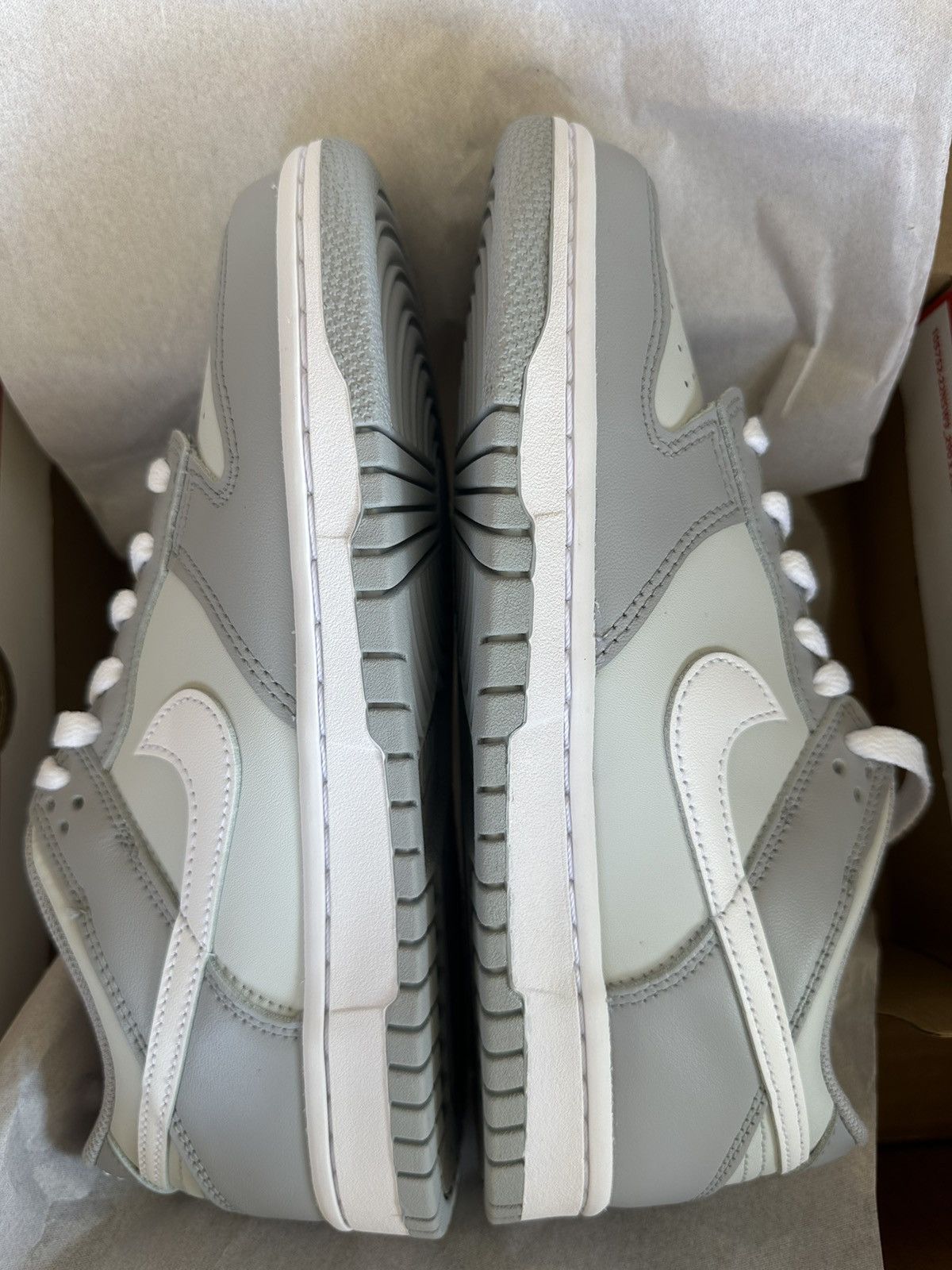 Nike Nike Dunk Low Two Toned Grey Size US 7 / EU 40 - 5 Thumbnail