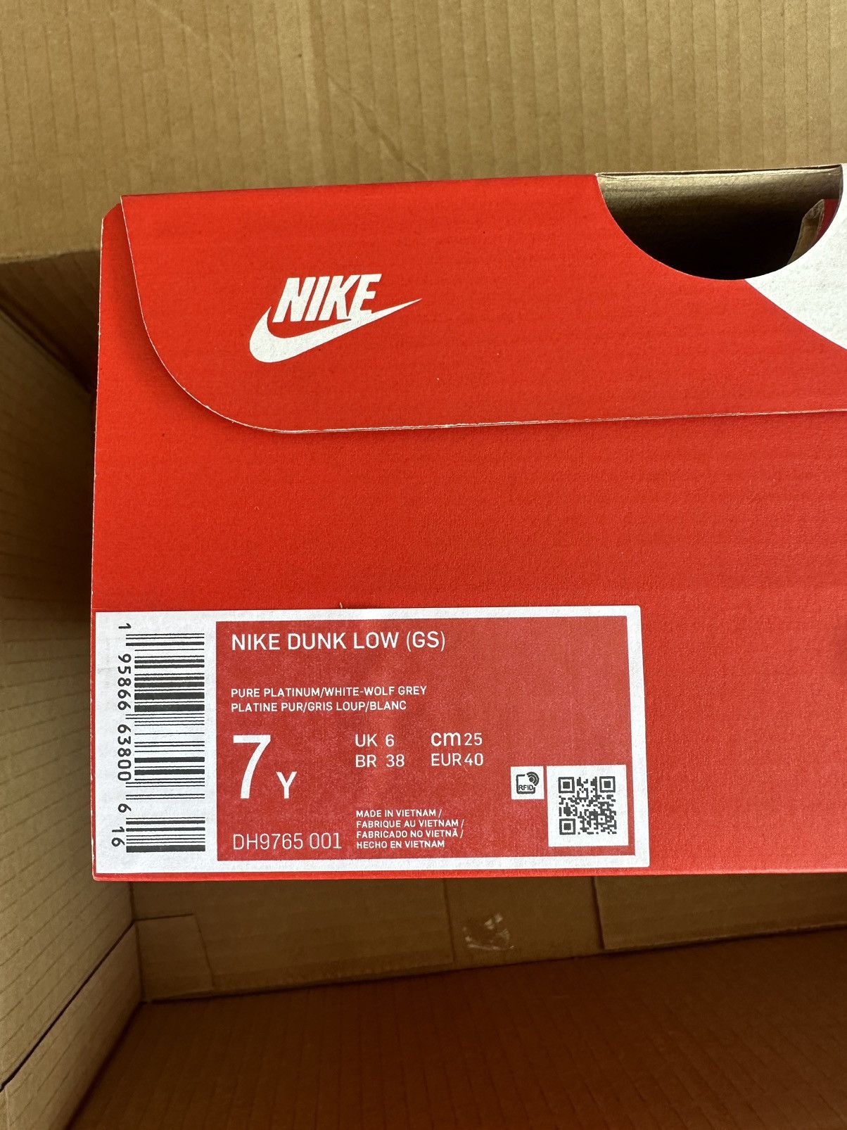 Nike Nike Dunk Low Two Toned Grey Size US 7 / EU 40 - 12 Thumbnail