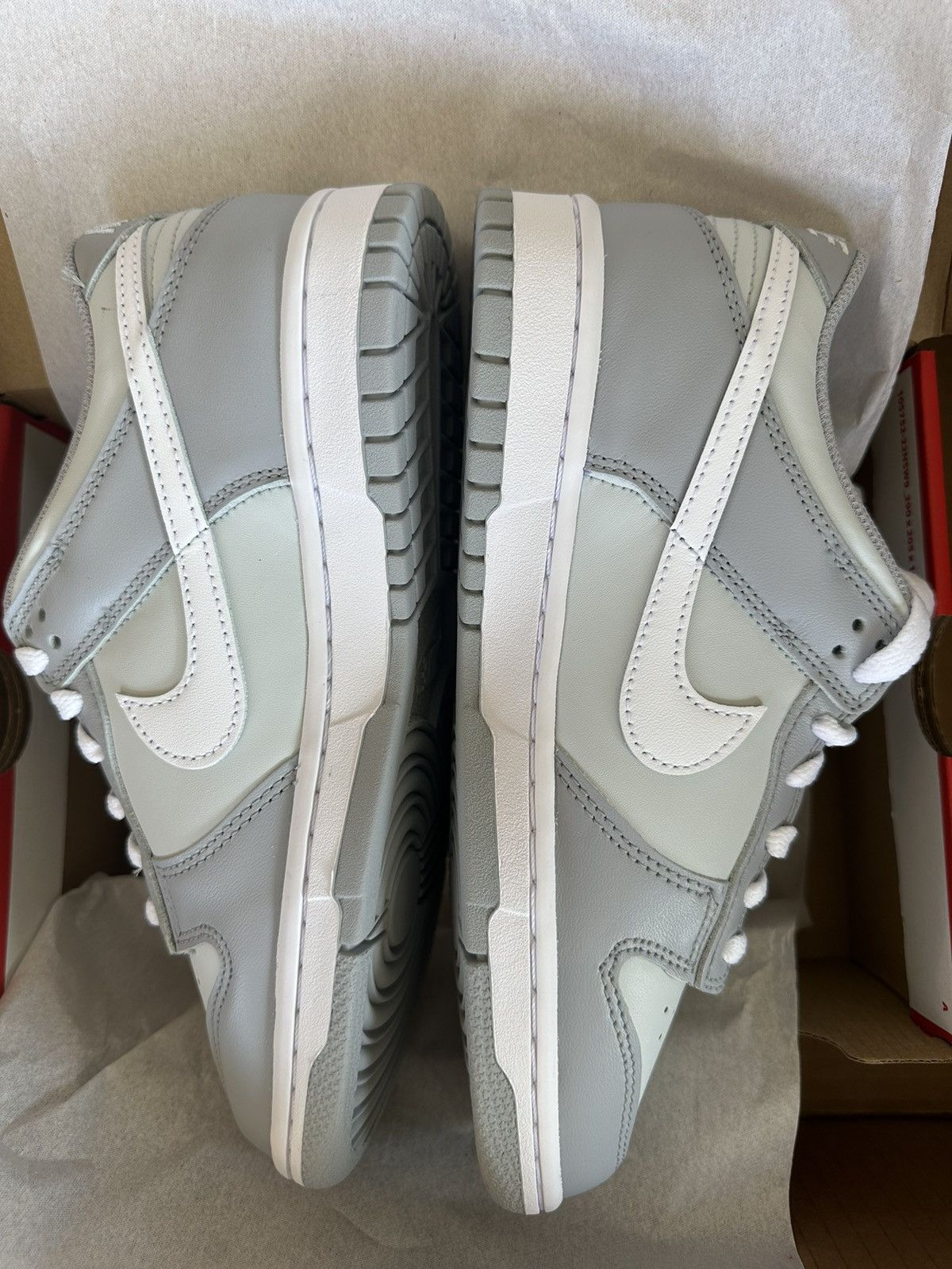 Nike Nike Dunk Low Two Toned Grey Size US 7 / EU 40 - 3 Thumbnail